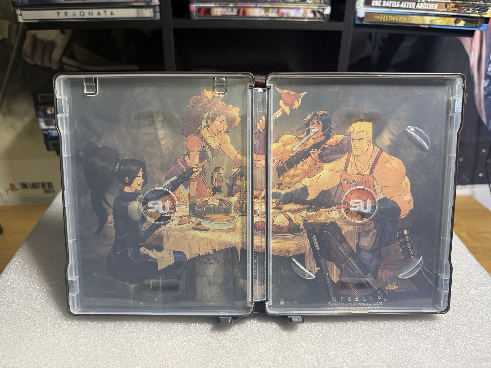 Limited Edition Contra Operation Galuga Custom Steelbook/Steelup Case PS5/Xbox