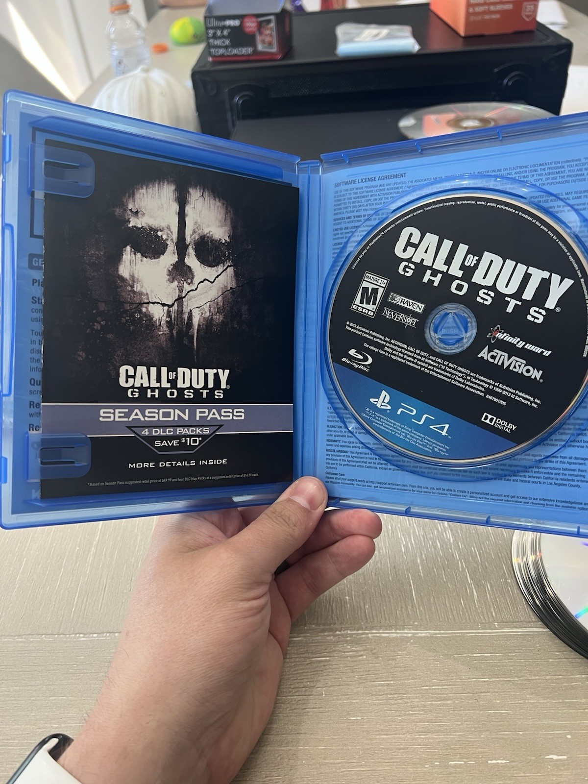 Call of Duty: Ghosts PS4 Disc Case Tested Working Manual Included