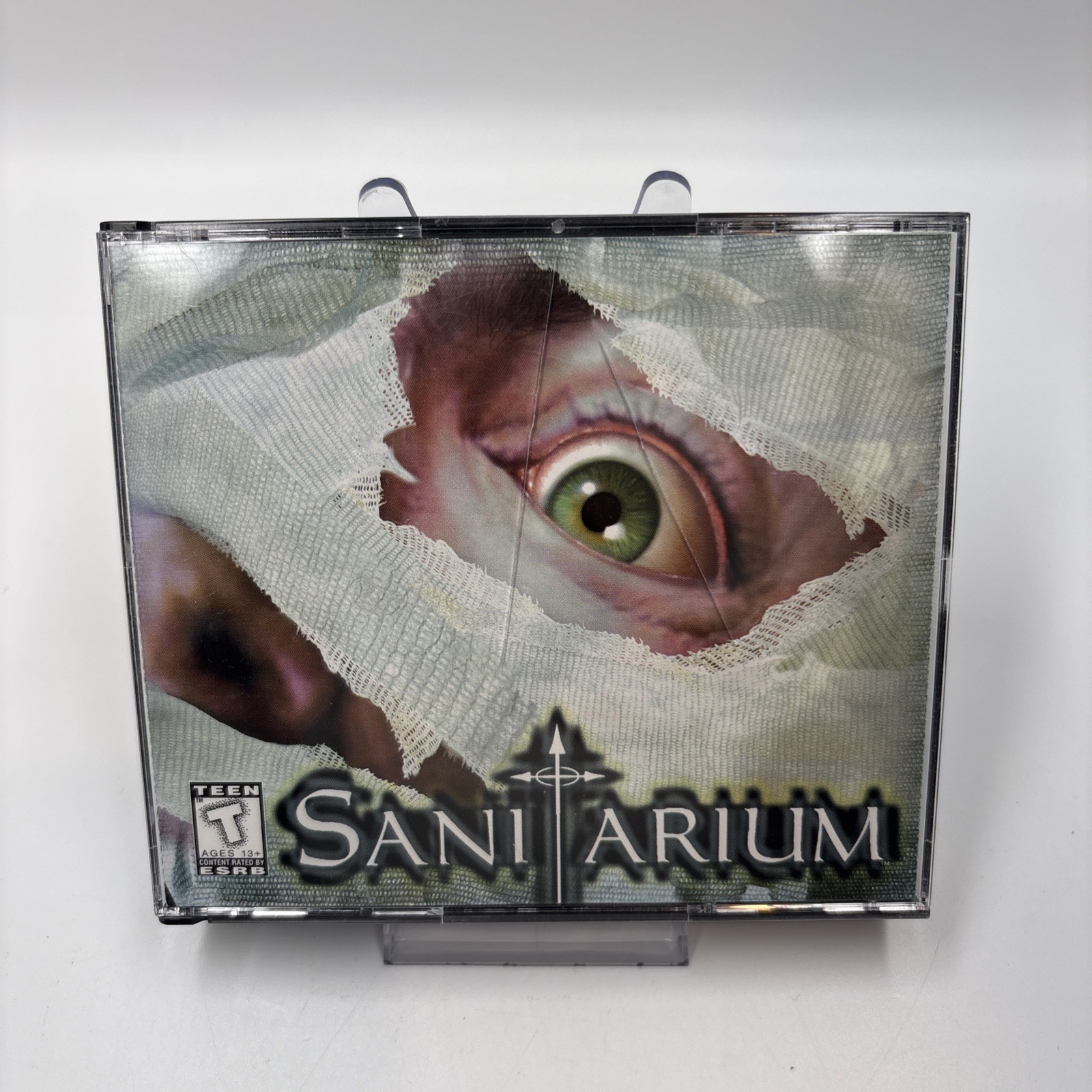 Sanitarium PC Game 1998 3-Disc Jewel Case Vintage Psychological Horror Classic