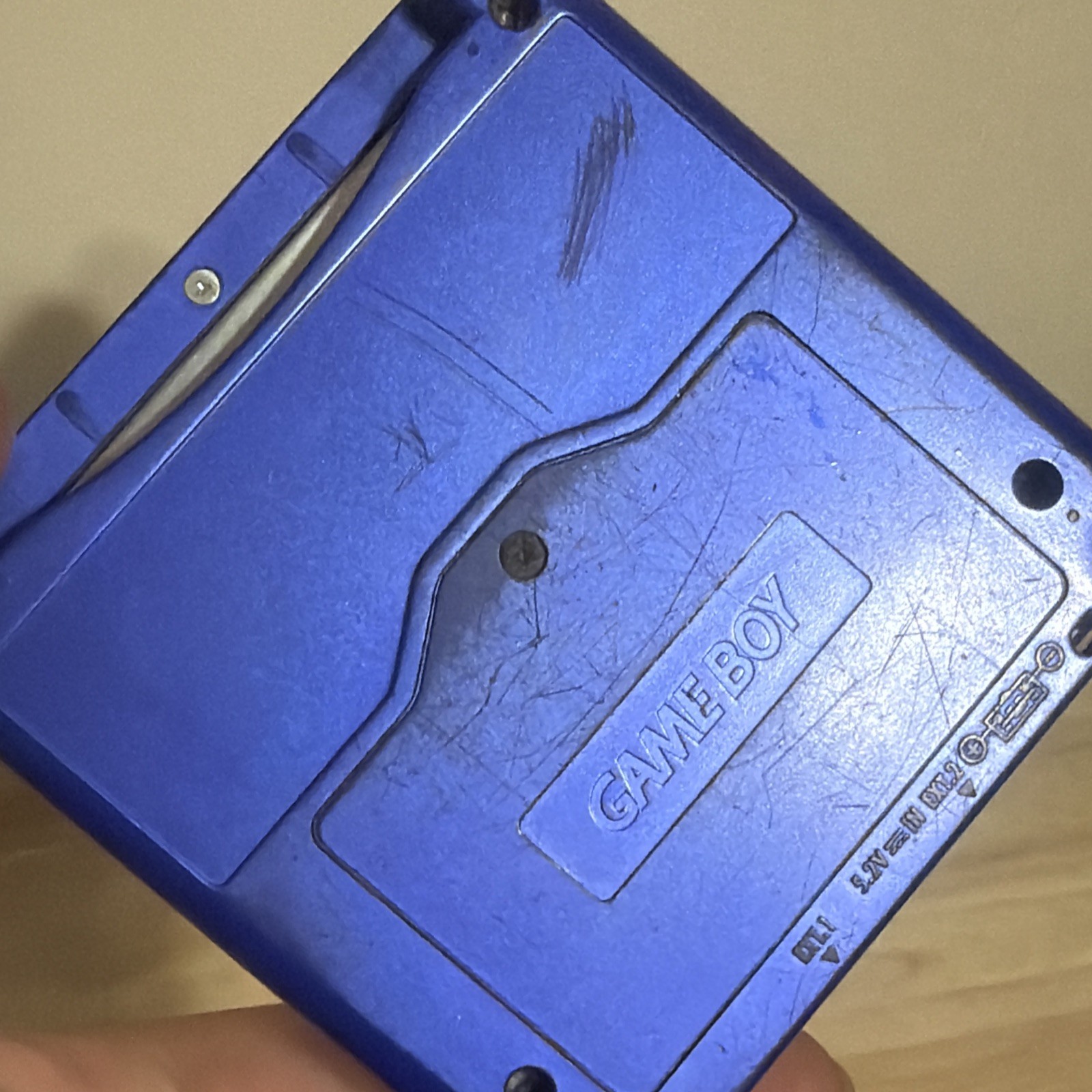 Game Boy Advance SP Cobalt Blue RARE Color With Charger
