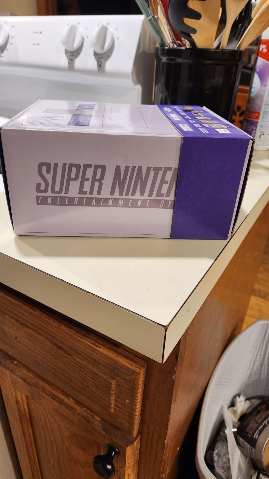 CULTURE FLY SUPER NINTENDO SNES GAMEBOY COLLECTORS BOX / PACK 2017 *BOX ONLY*