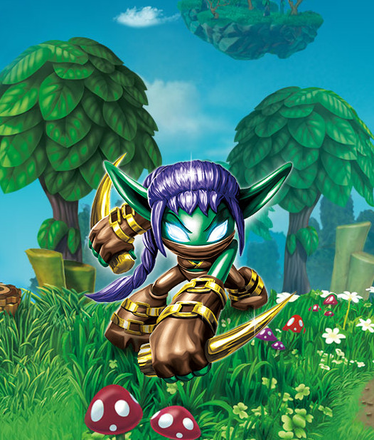 Skylanders Eon’s Elite Stealth Elf NFC Card FREE SHIPPING