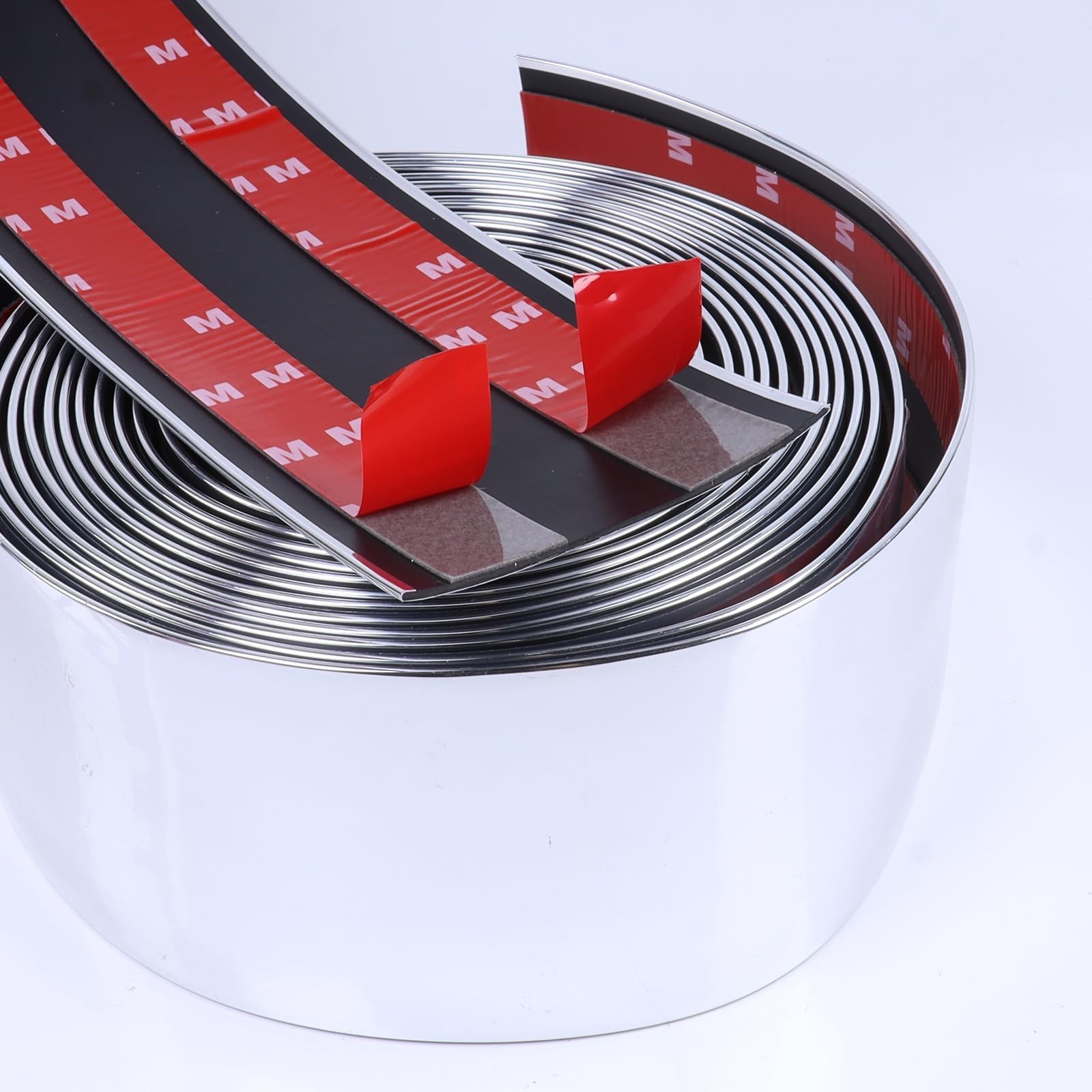 16FT Heavy Duty Chrome Trim Molding 2″ UV Protected Scratch-Proof for Truck RV B