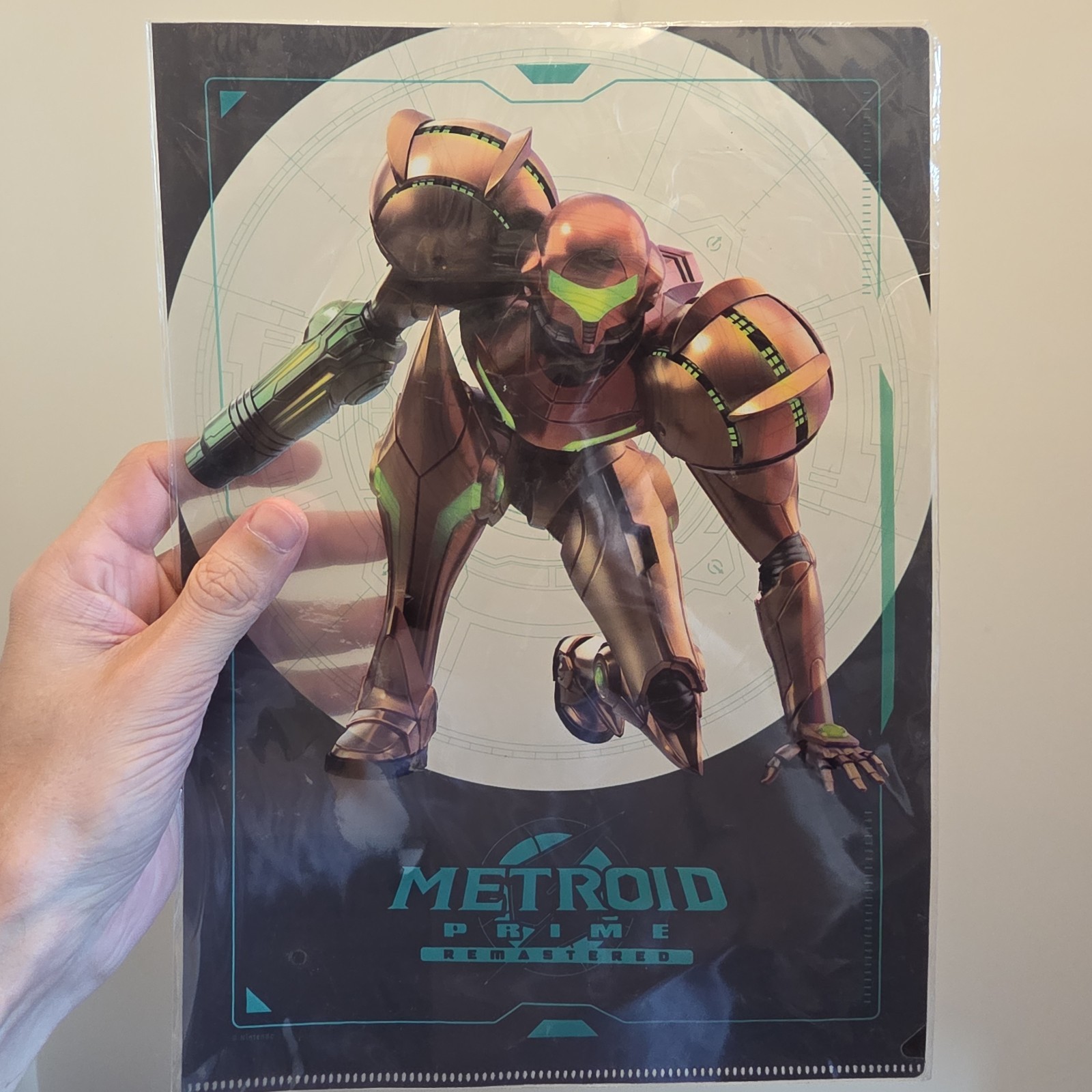 Metroid Prime Remastered Original 2023 Store Counter Top Promo Standee w item