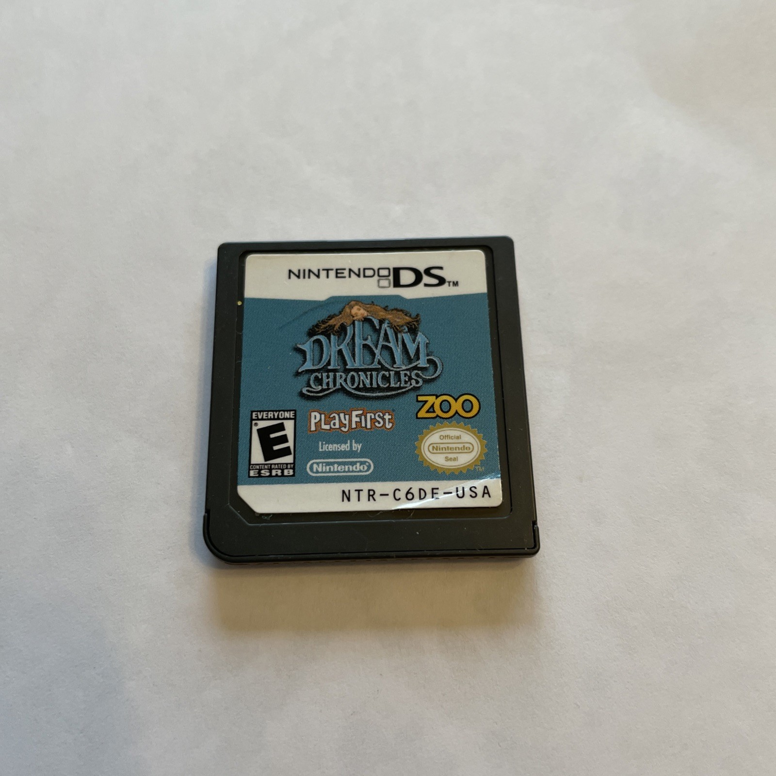 Dream Chronicles Zoo Nintendo DS Cartridge Only- Tested