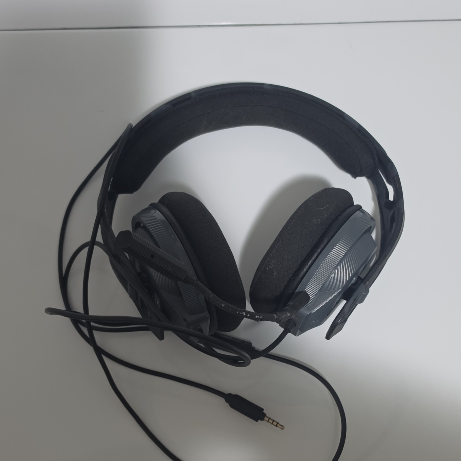 RIG 400 Wired Headset with Microphone, 3.5mm Jack, Black and Gray Camo