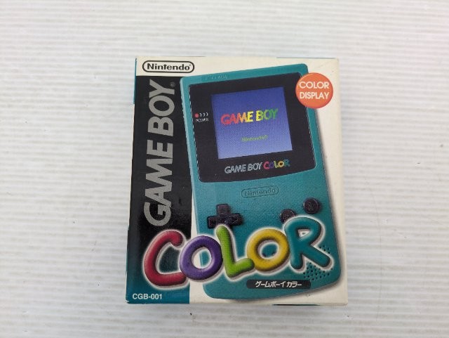 AS IS-Game Boy Color Console (CGB-001 / Blue) 9000025567701