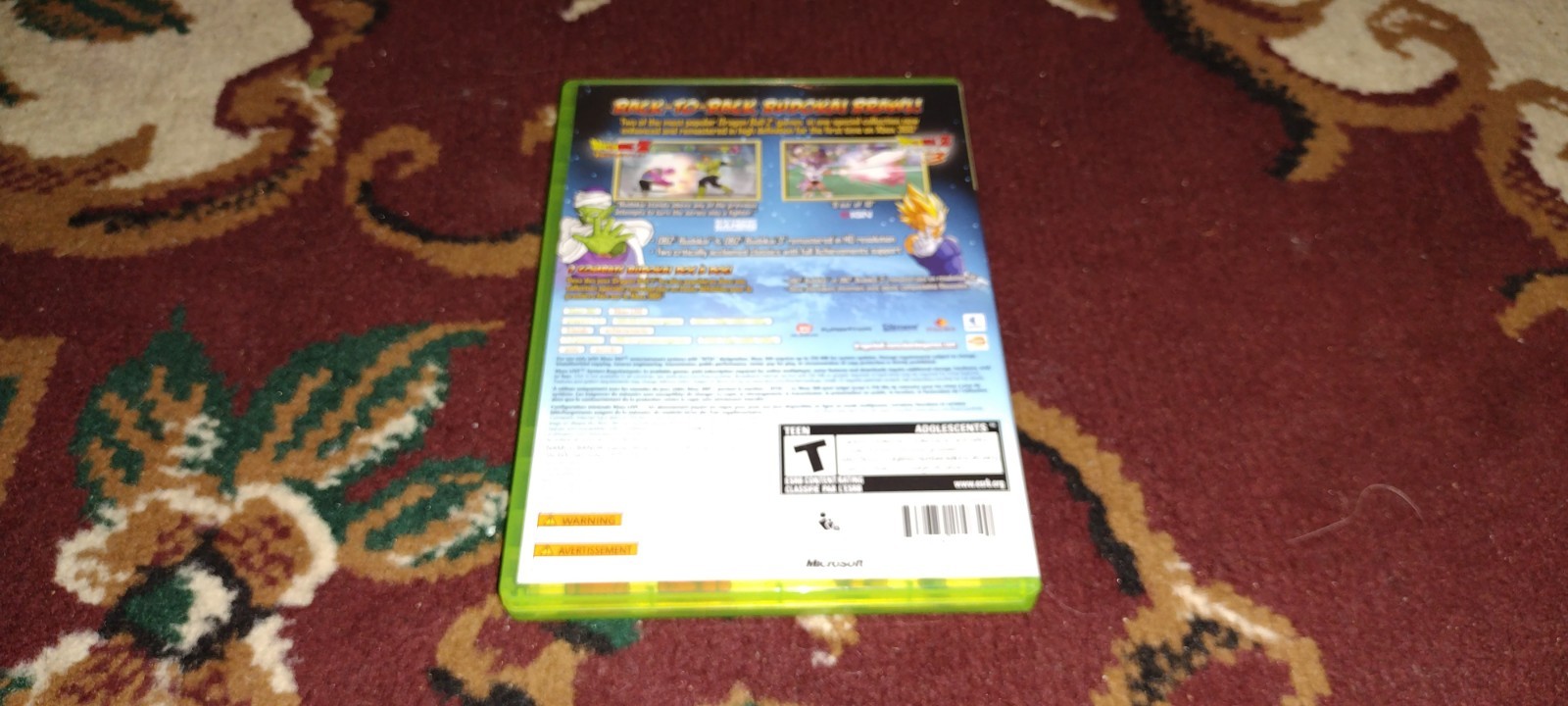 DRAGON BALL Z BUDOKAI HD COLLECTION FOR MICROSOFT XBOX 360 GAME SYSTEM CONSOLE