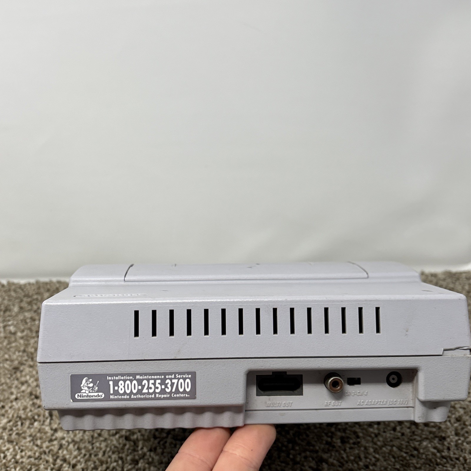 Super Nintendo SNES 1chip-01 ONE CHIP RARE CONSOLE ONLY TESTED