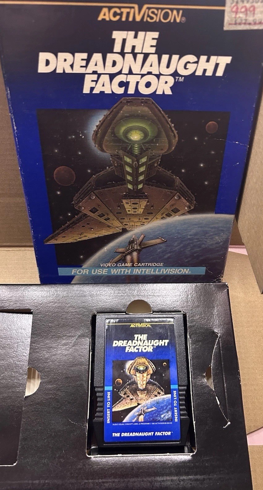 THE DREADNAUGHT FACTOR INTELLIVISION CIB TESTED 7/3