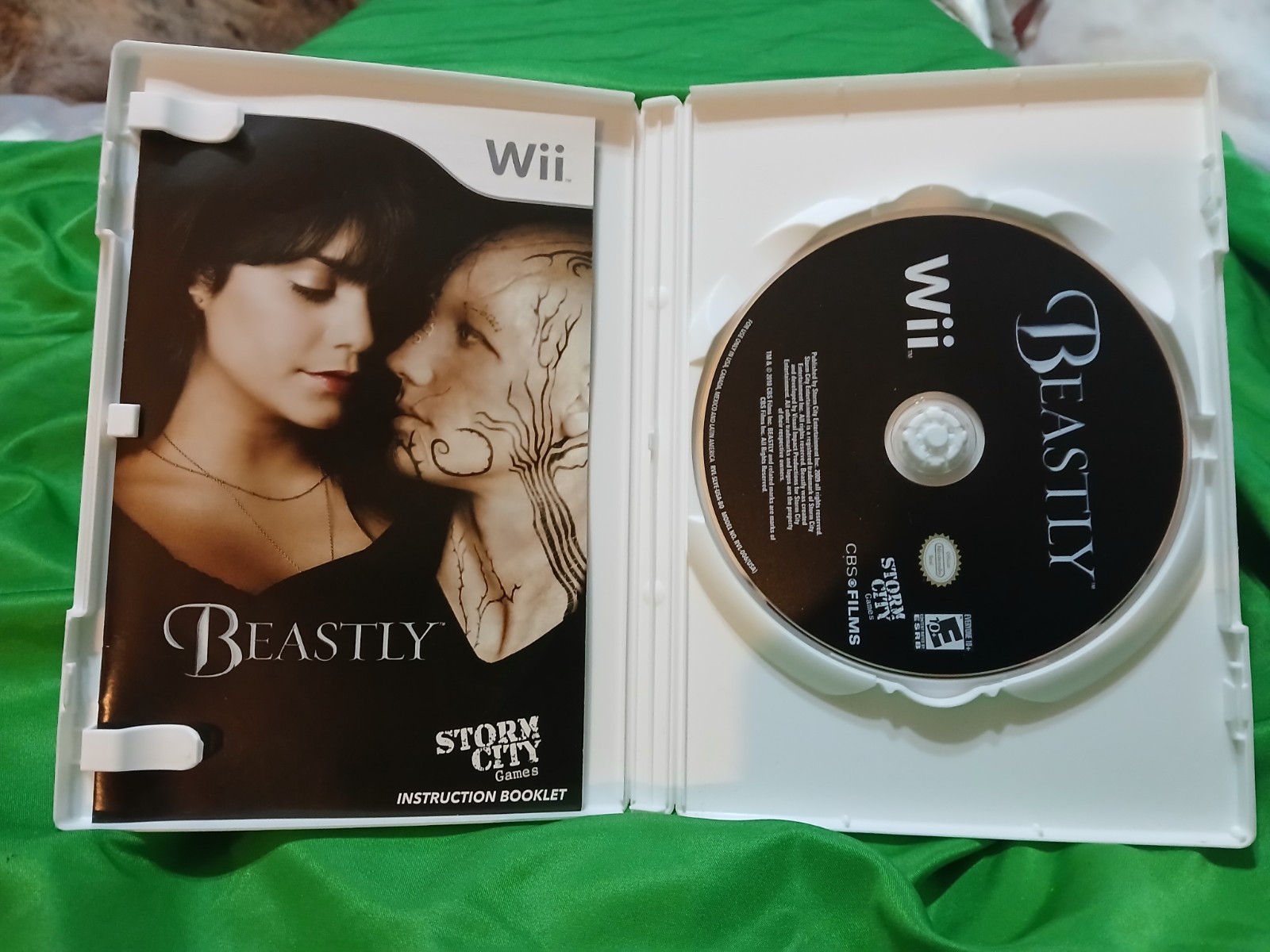 Beastly Nintendo Wii Game Complete CIB Tested w/ Case Manual Storm City 2011