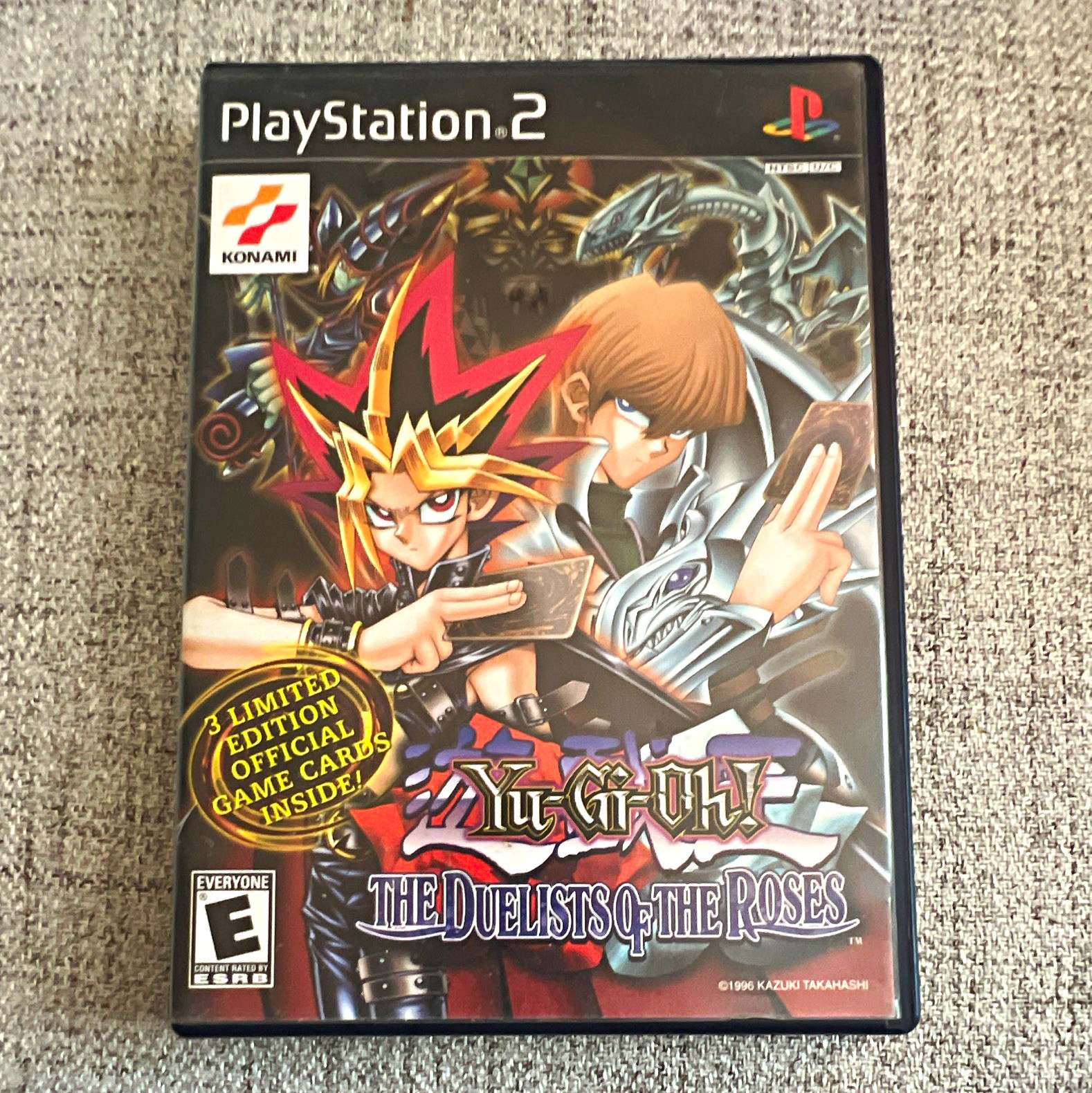 Konami Yu-Gi-Oh! The Duelists of the Roses PS2 Manual Included NTSC-U/C