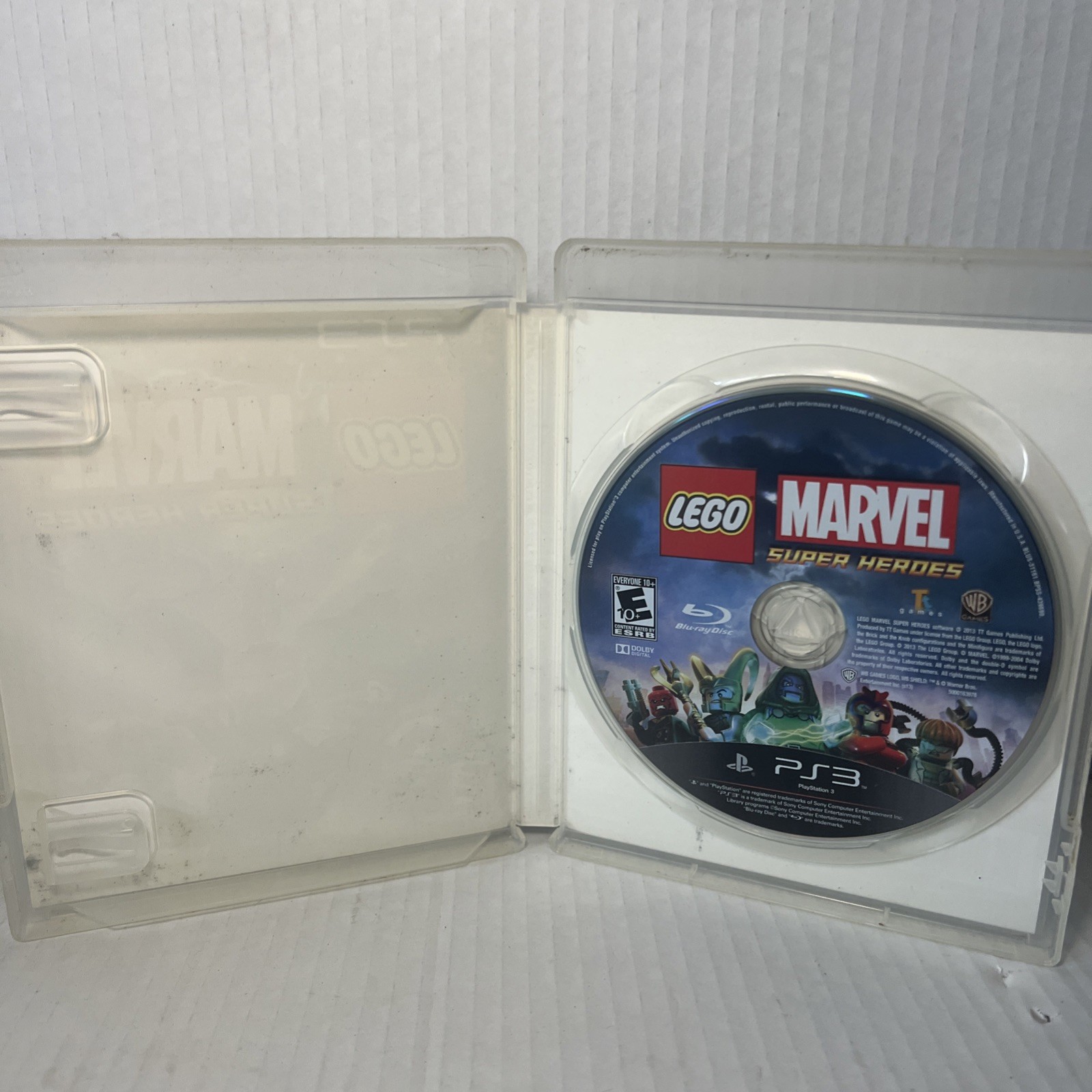 LEGO Marvel Super Heroes Sony PlayStation 3 PS3 Greatest Hits Game