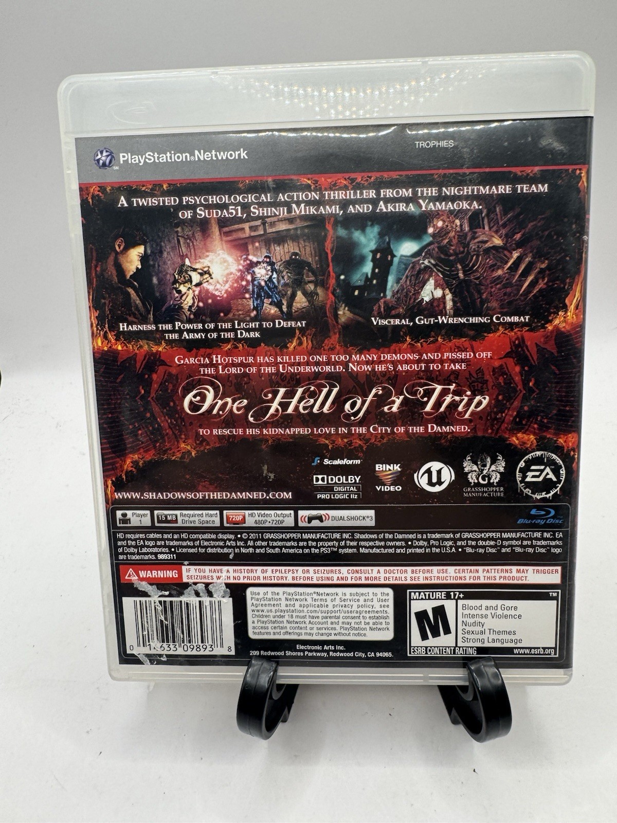 Shadows of the Damned – PS3, Playstation 3, Complete CIB, RARE Fast Shipping