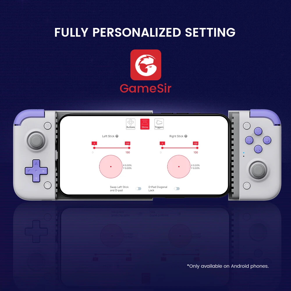 GameSir X2S Wireless Phone Game Controller Gamepad Joystick Xbox Game Type-c AU