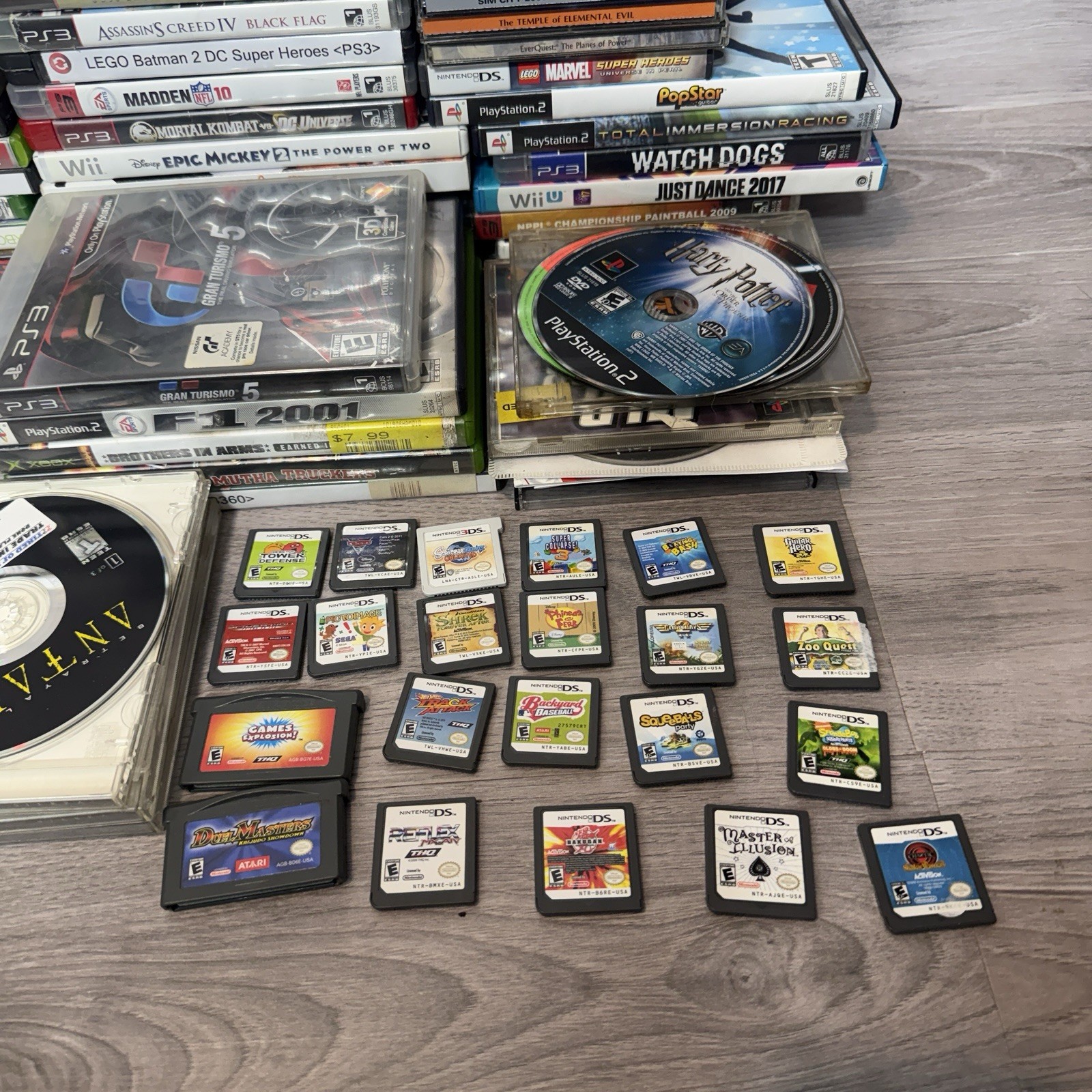 125+ Video Game Bulk Lot – Untested/As-Is – PS2, PS3, Xbox 360, Wii, Sega, 3DS