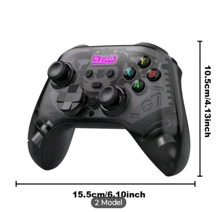 G7 Turbo Joystick Game Controller, 3 Connection Android Switch PC PS4 IOS