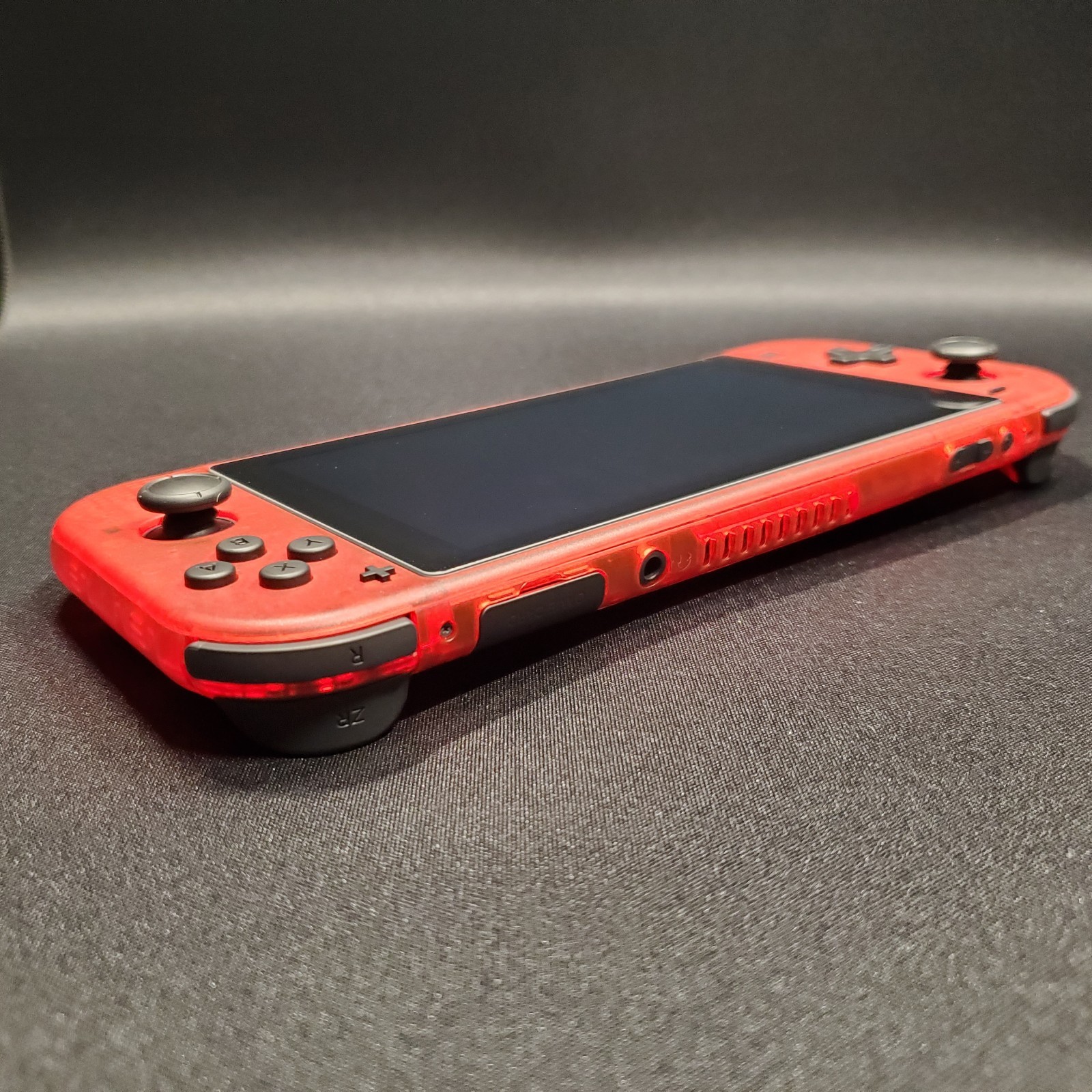 Nintendo Switch Lite Super 5 OLED touch, GuliKit TMR, Translucent Red, Taki Udon