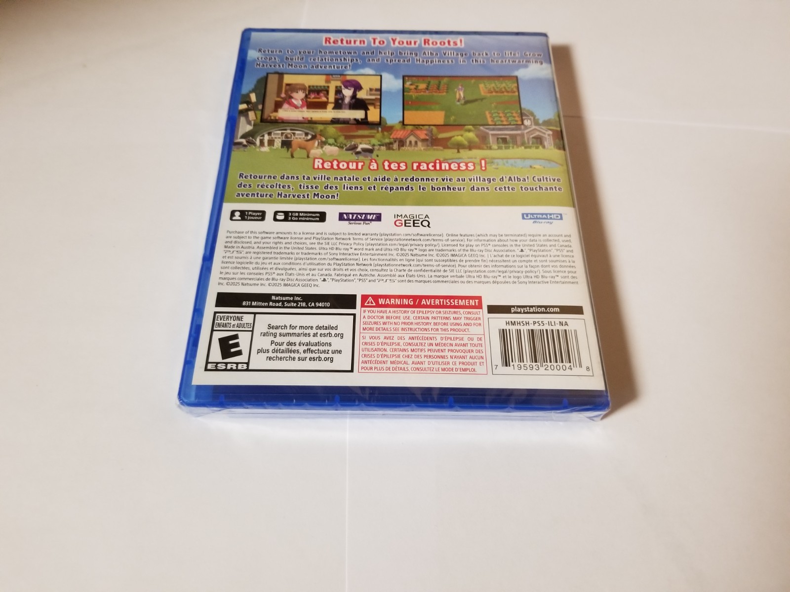 Harvest Moon Home Sweet Home Special Edition for PS5 PlayStation 5 NEW