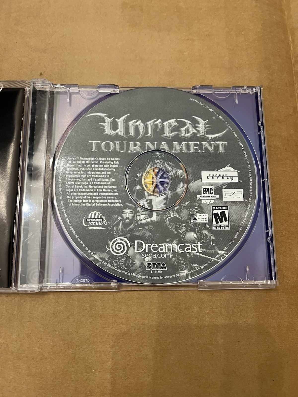 Sega Dreamcast Unreal Tournament Complete Video Game 2001 with Manual Tested
