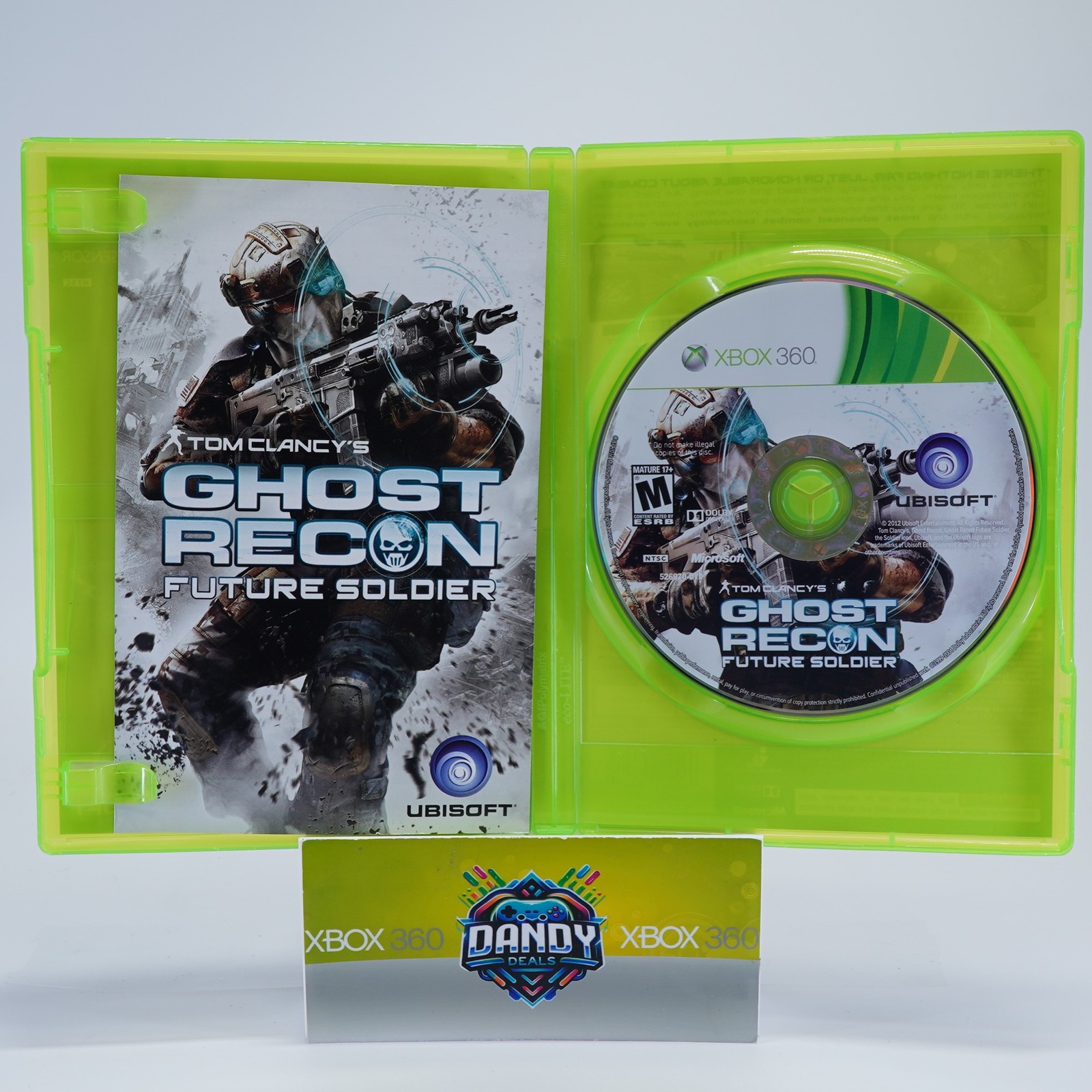 Ghost Recon: Future Soldier Signature Edition CIB W/ Manual – Xbox 360