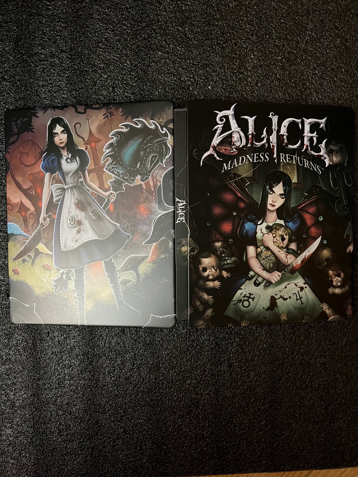 Alice Madness Returns PS3/XBOX Custom-Made G2 Steelbook Case (NO GAME)