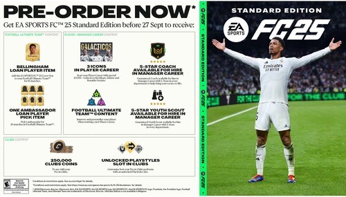 EA Sports FC 25 for Xbox Series X [New Video Game] Xbox Series X