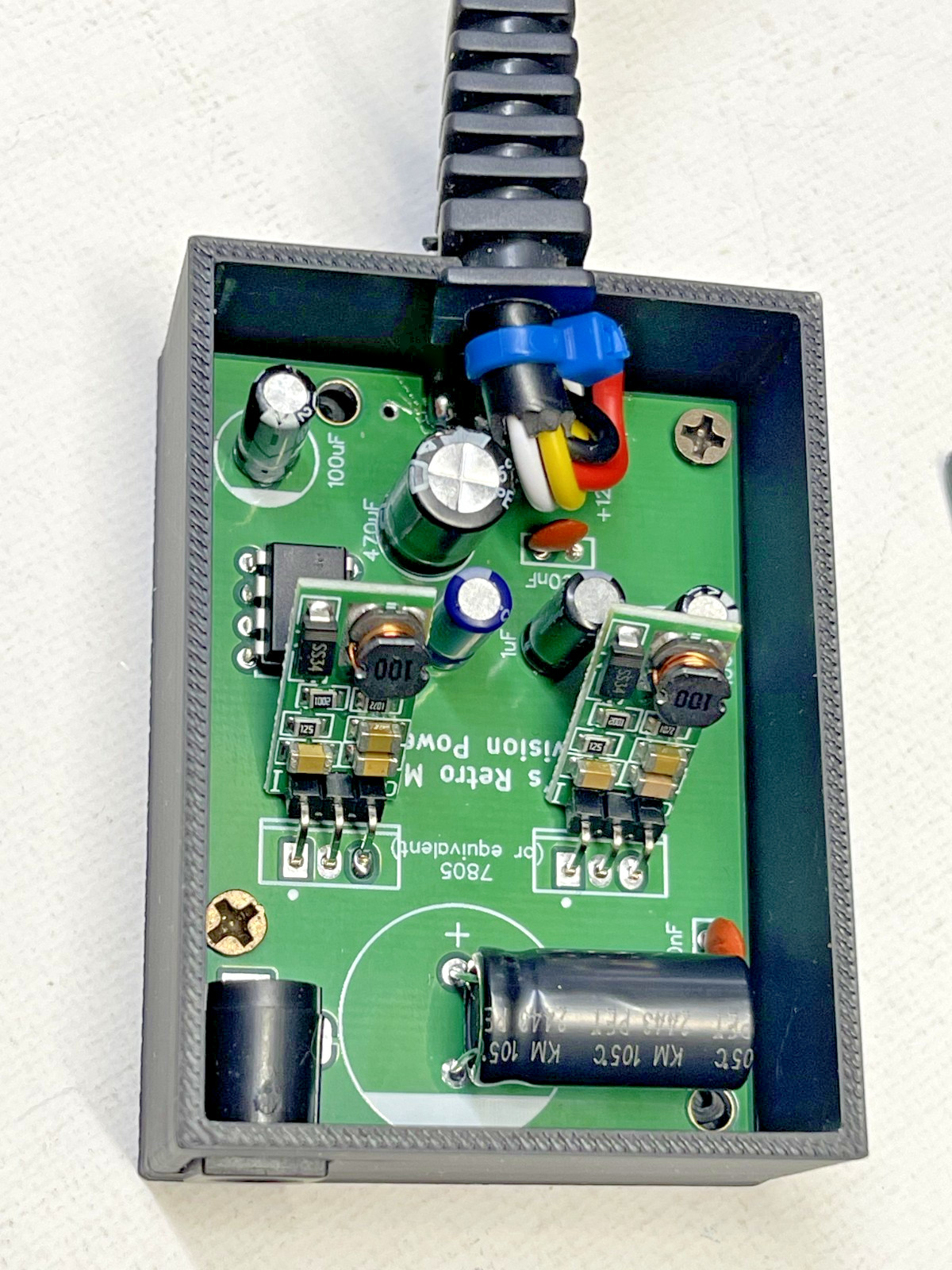 ColecoVision Power Supply Replacement 12V/5V/-5V Regulated PSU Safe & Reliable