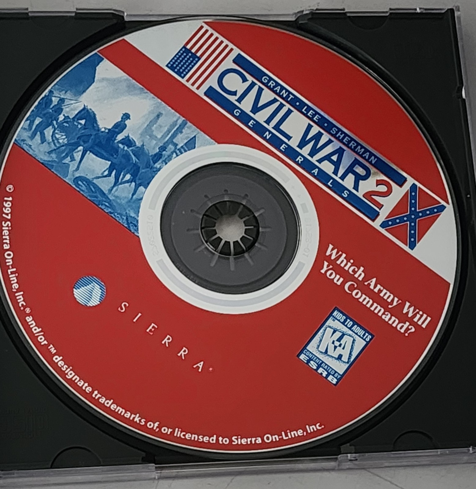 Civil War Generals 2: PC Game Windows CD-ROM Generals Grant Lee Sherman