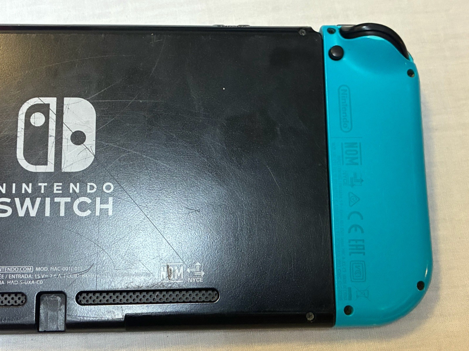 Nintendo Switch Bundle Includes Case, Joycon Controller Holders & Box