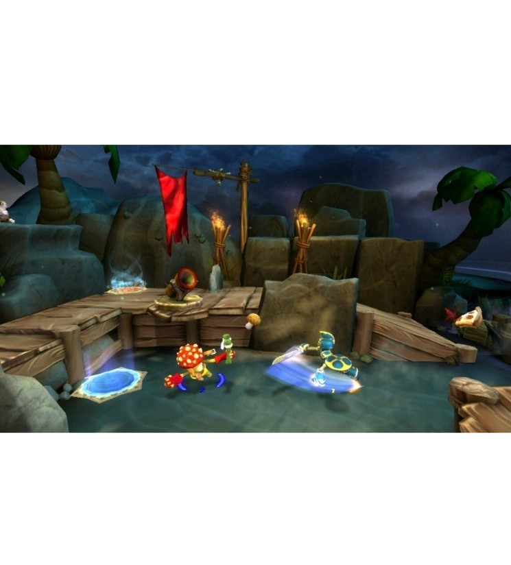 Skylanders Giants Battlepack Chop Chop Dragonfire Cannon Shroomboom Activision