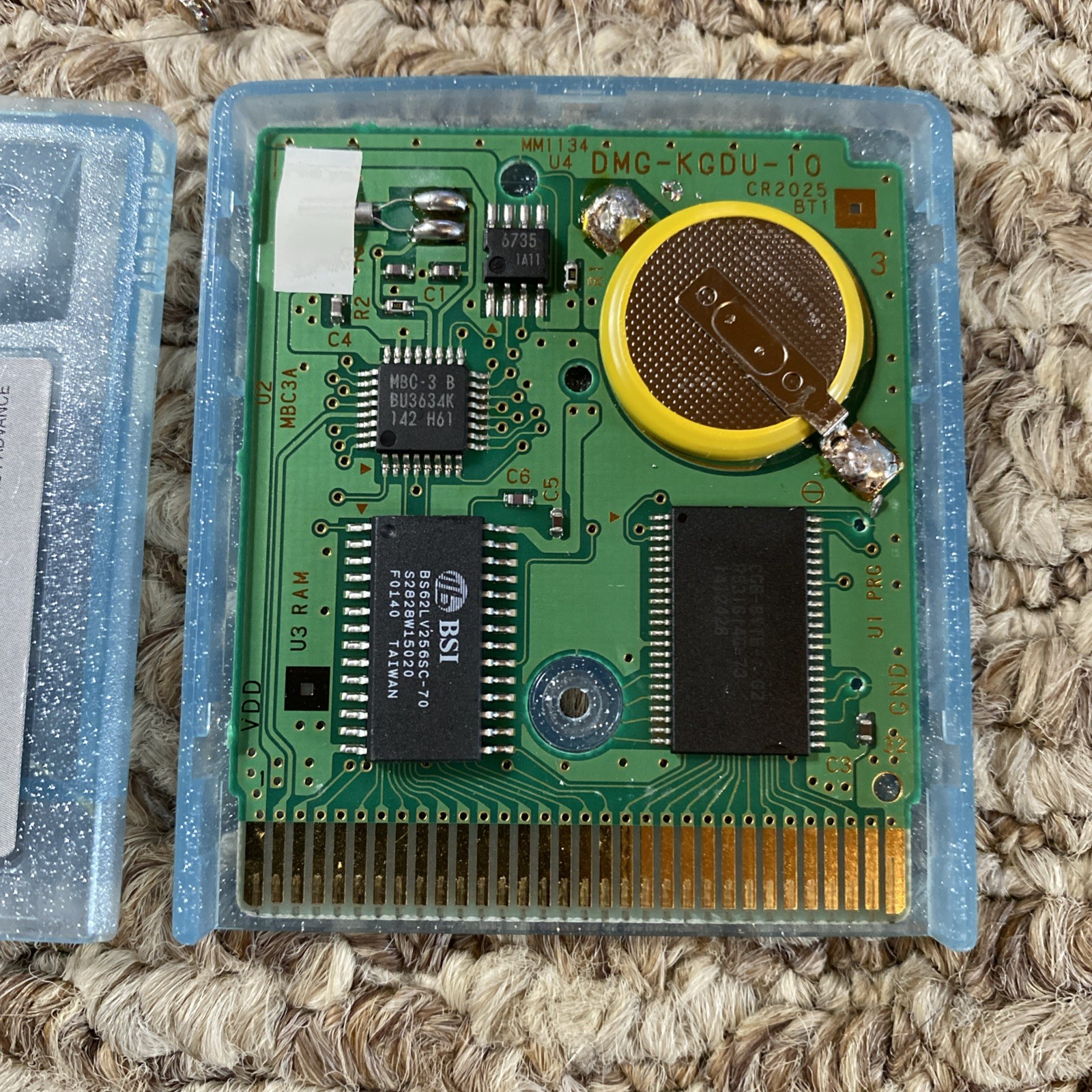 Pokémon: Crystal GBC (Game Boy Color, 2001) *New Battery* Authentic & Tested