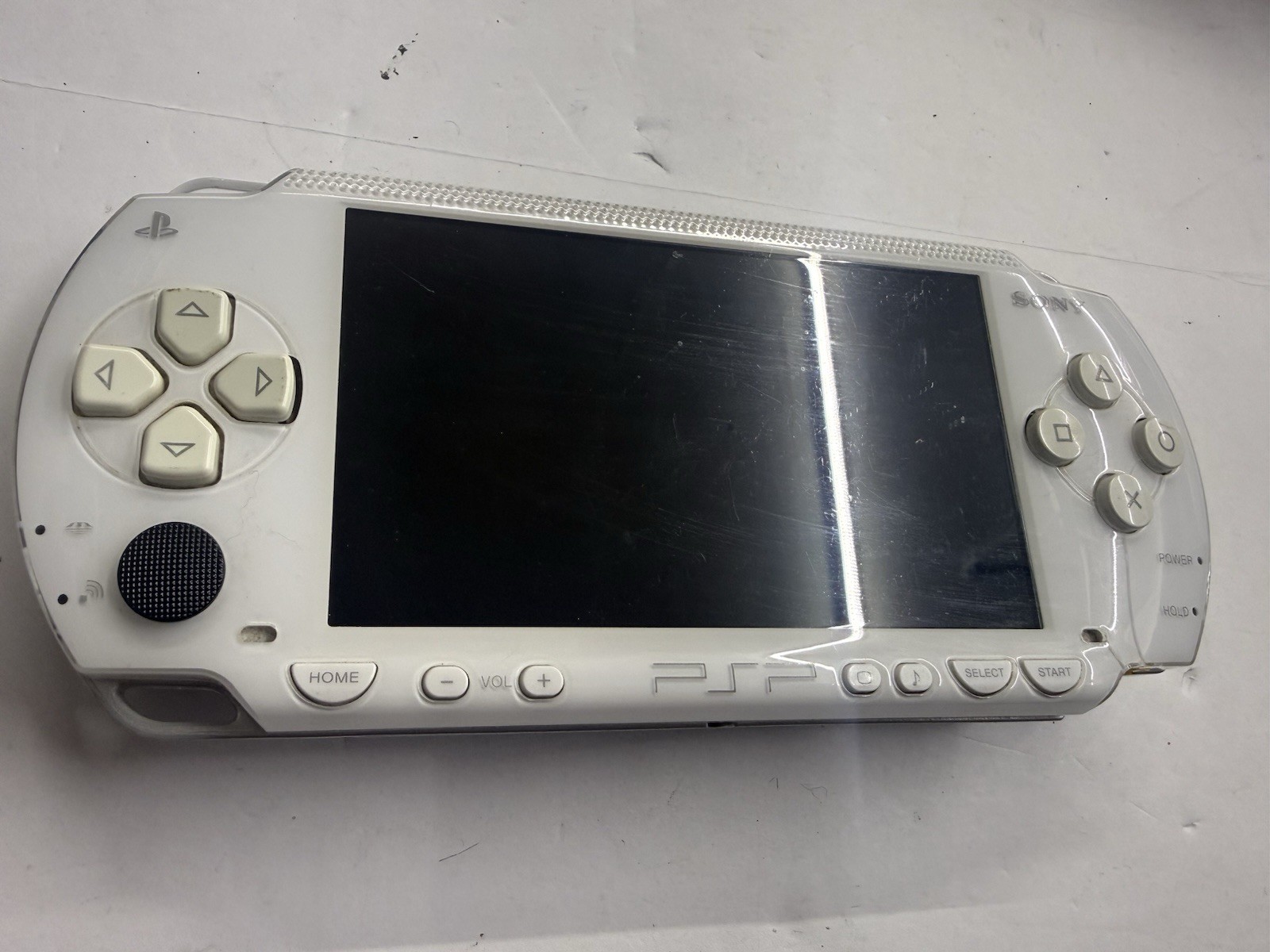 PSP – Sony PSP 1000 Ceramic White Console Tested W/ Minor Issues #7 Japanese