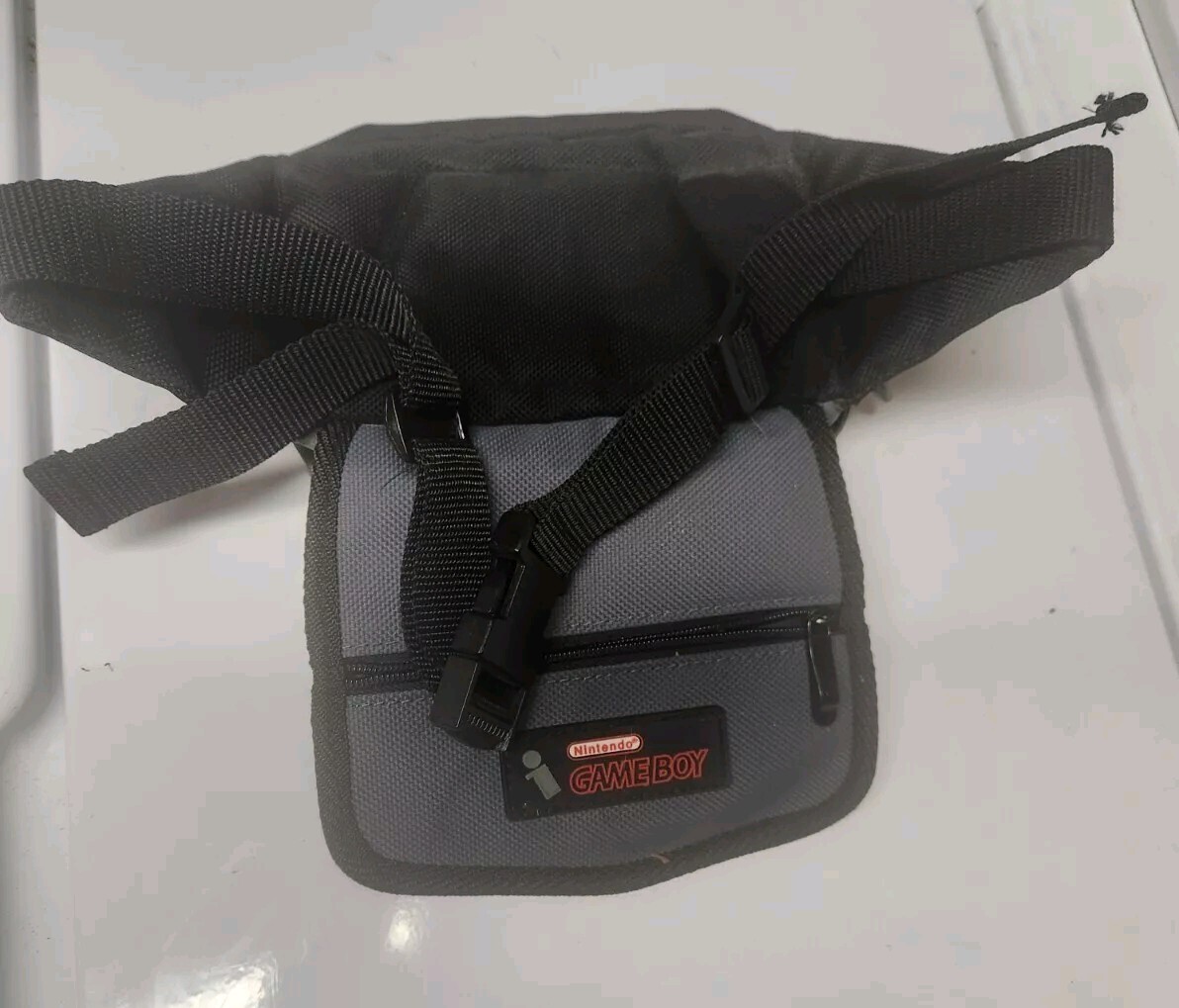 Vintage Nintendo GameBoy Fanny Pack/Carrying Case Black/Gray 1990’s