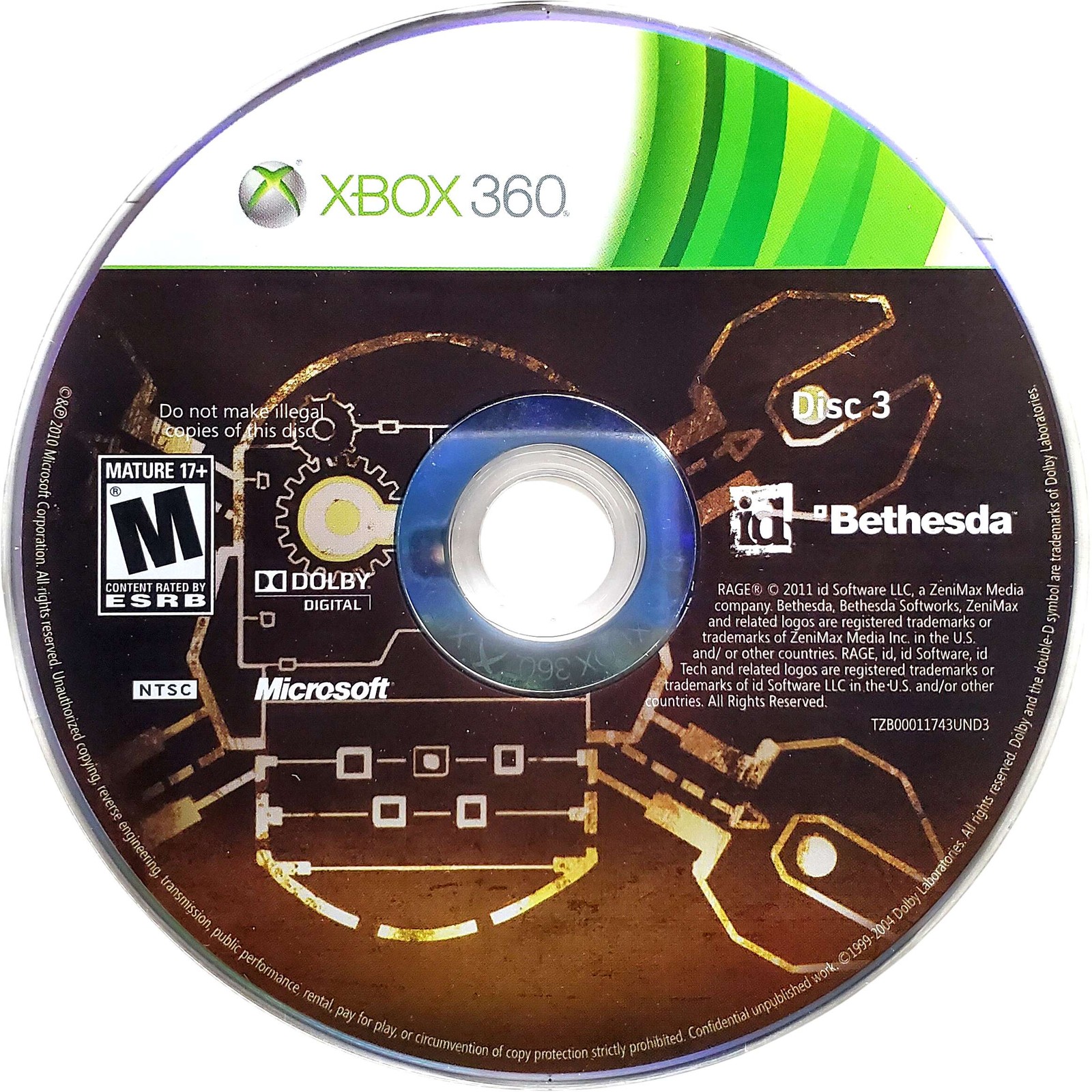 Rage Anarchy Edition – Microsoft Xbox 360 Tested 1Y Guarantee