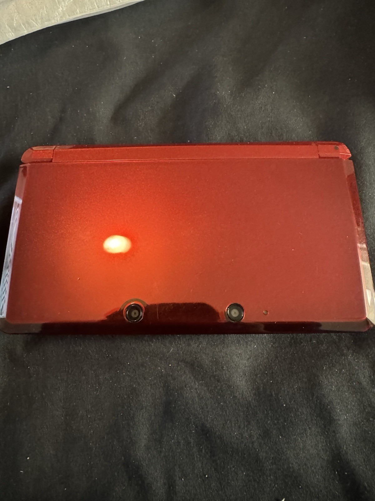 Nintendo 3DS Handheld System – Flame Red *Original Box & Manuals Included*
