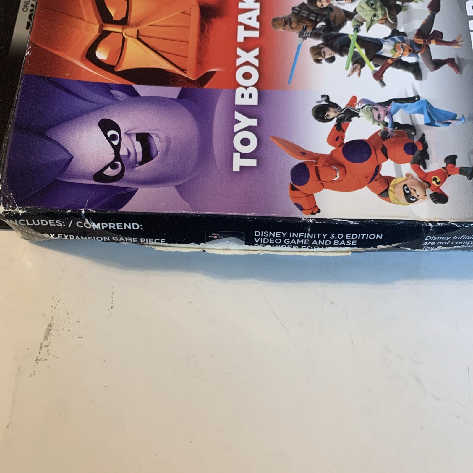 Sealed Disney Infinity Takeover Shelf Wear Em