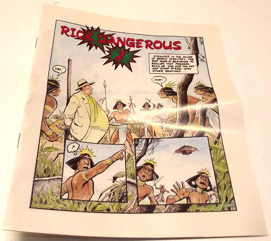 Rick Dangerous 2 (Atari ST) COMPLETE IN BOX Core Design / Micro Style