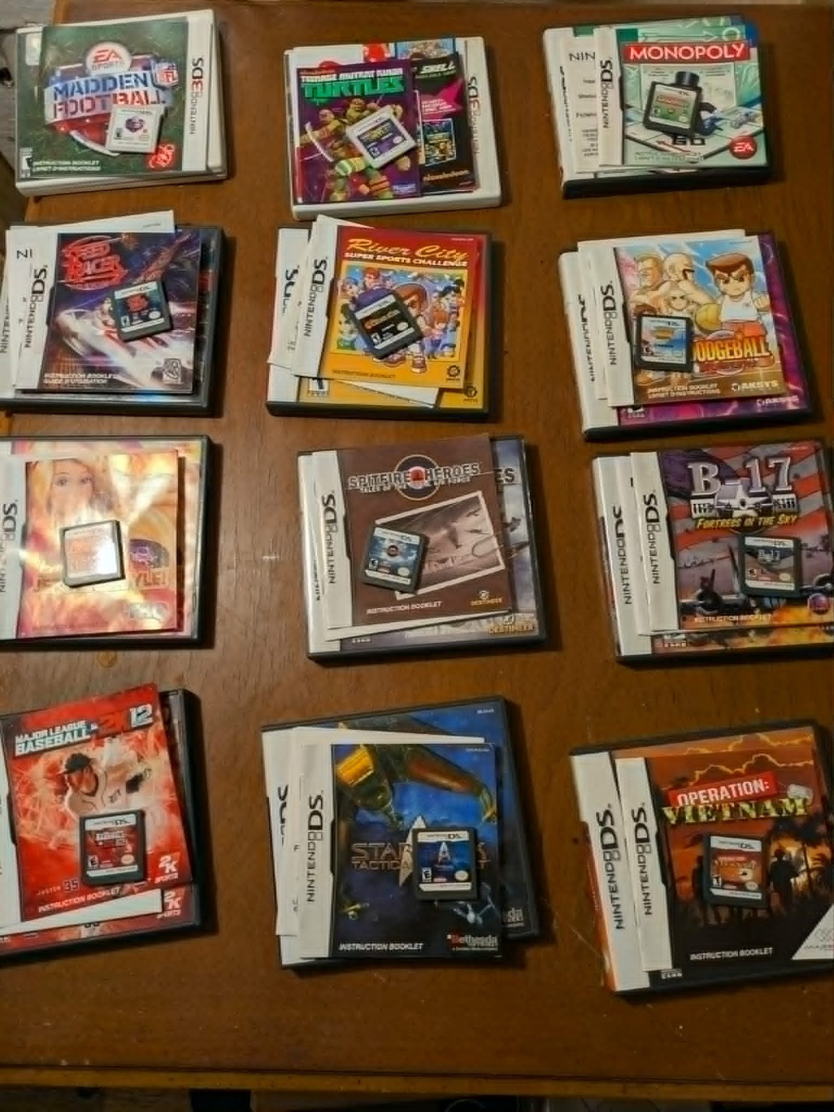 Nintendo DS 3DS Games Lot CIB