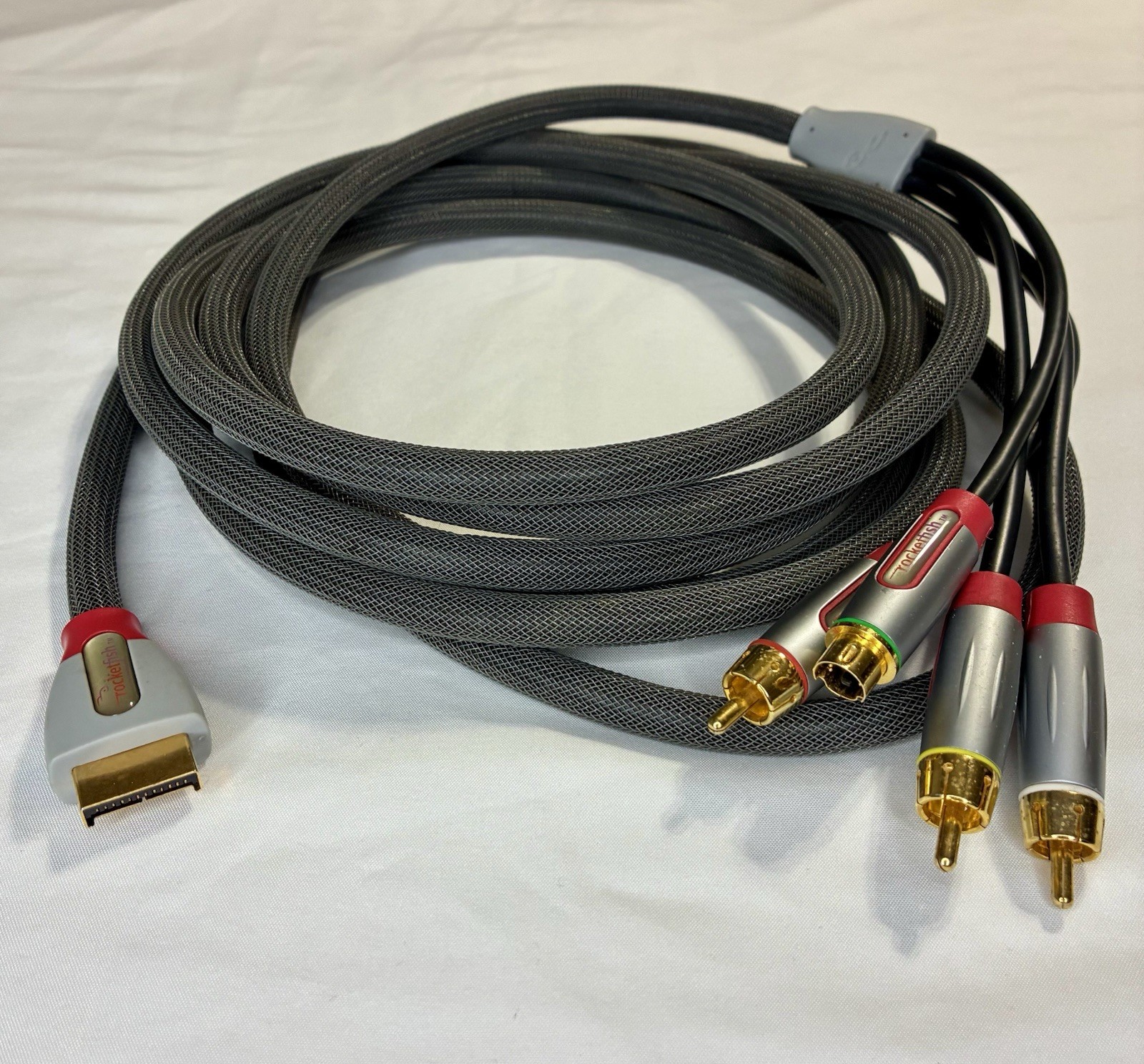 Rocketfish Component AV Cable RCA Audio/Video Proprietary Game Console Connector