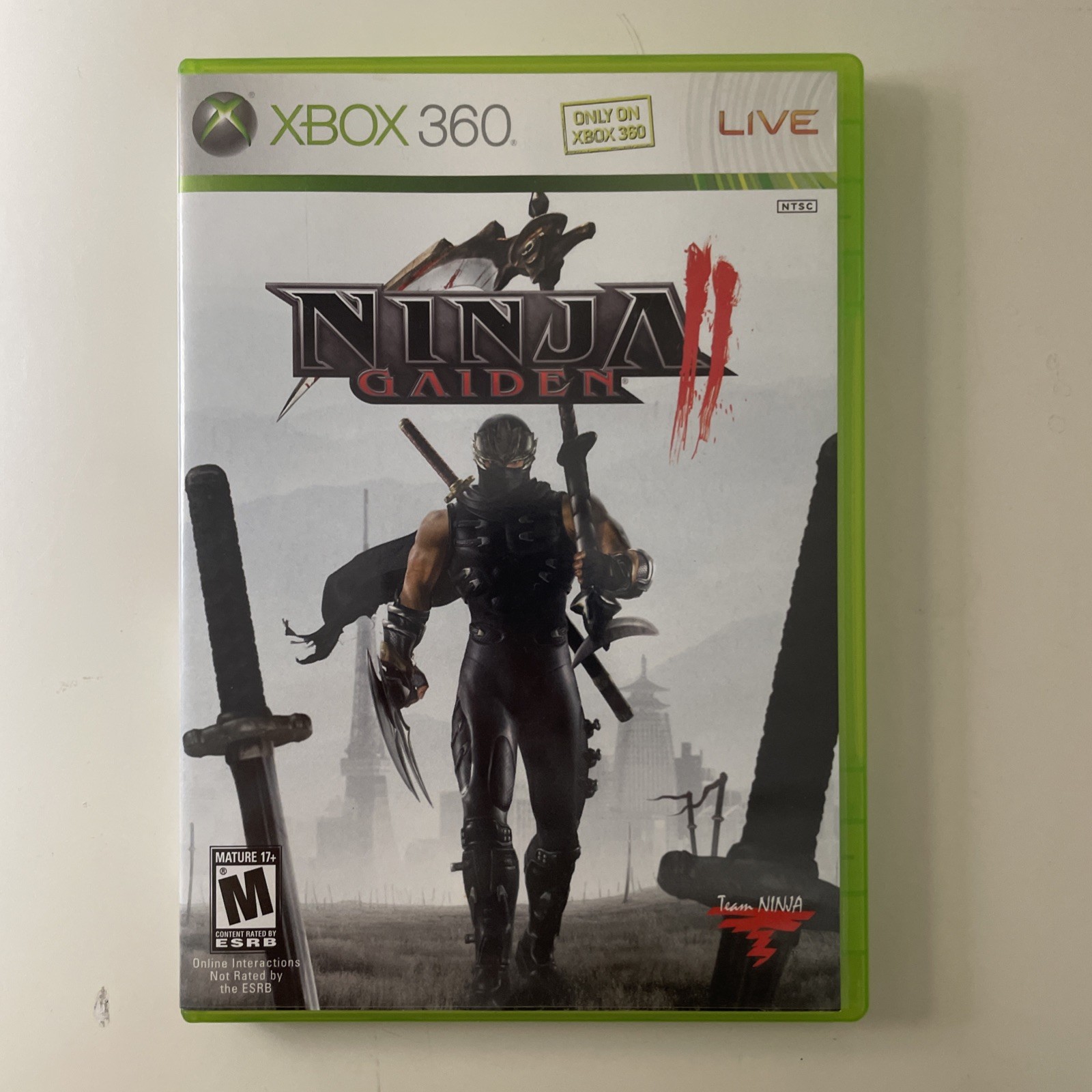 Ninja Gaiden 2 II (Xbox 360, 2008) Complete Tested Working – Free Ship