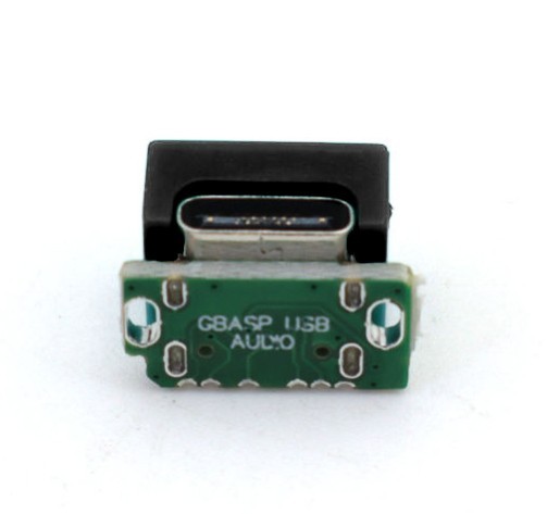 Nintendo Game Boy Advance SP GBA SP USB-C Mod Charging Port with Black Adapter