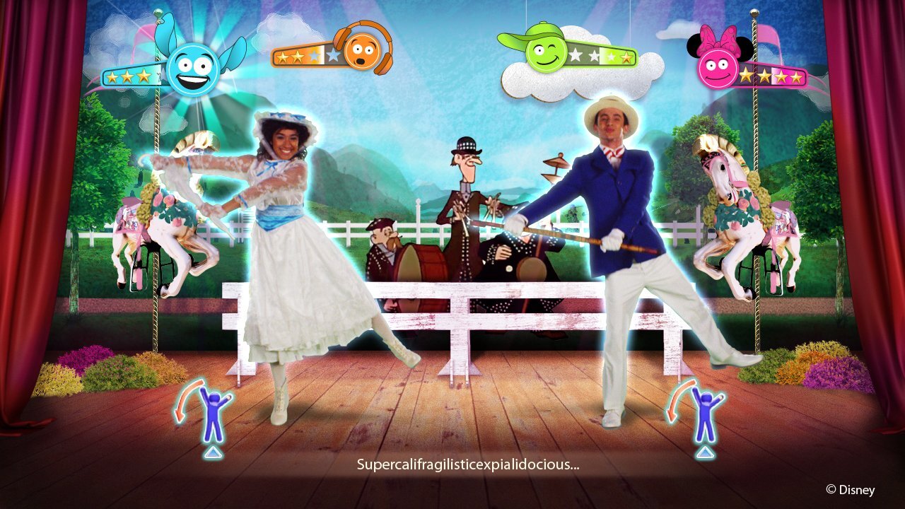 Just Dance Disney Party Nintendo Wii AD/NM – (See Pics)