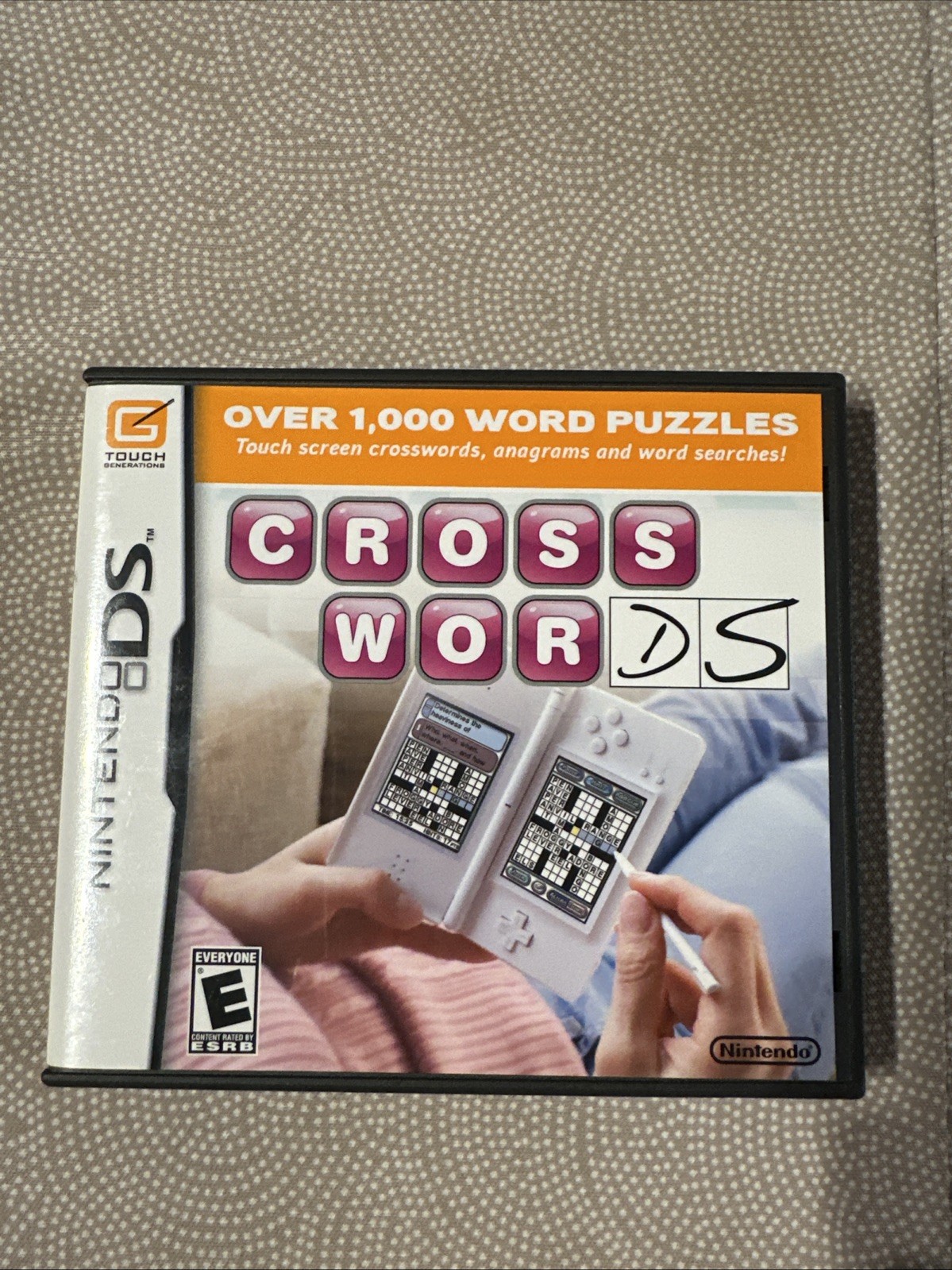 Nintendo Crosswords – Nintendo DS Case and Paperwork Only