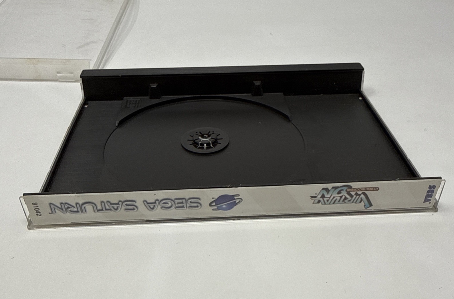 Virtual-On Cyber Troopers (Sega Saturn, 1996) NO MANUAL Tested Works Free Ship