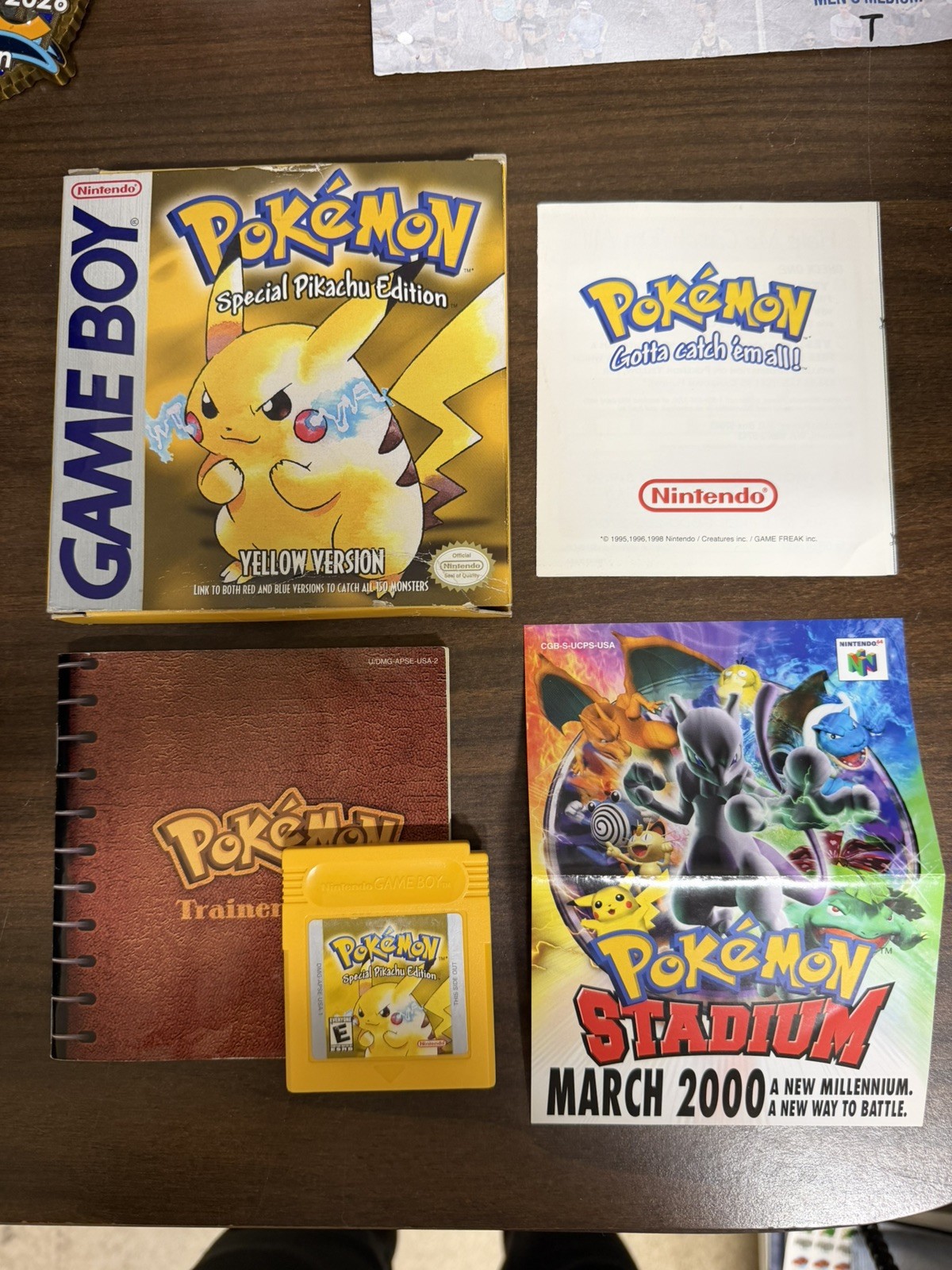 Pokemon Yellow Version Nintendo Game Boy