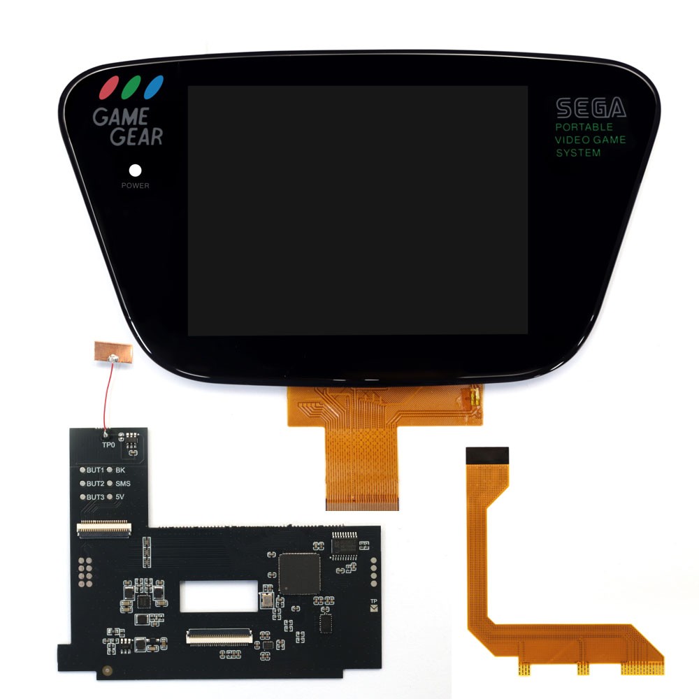 3.5″ Laminated LCD IPS Screen 640×480 HD Kit For SEGA Game Gear SEGA GG w/ SHELL