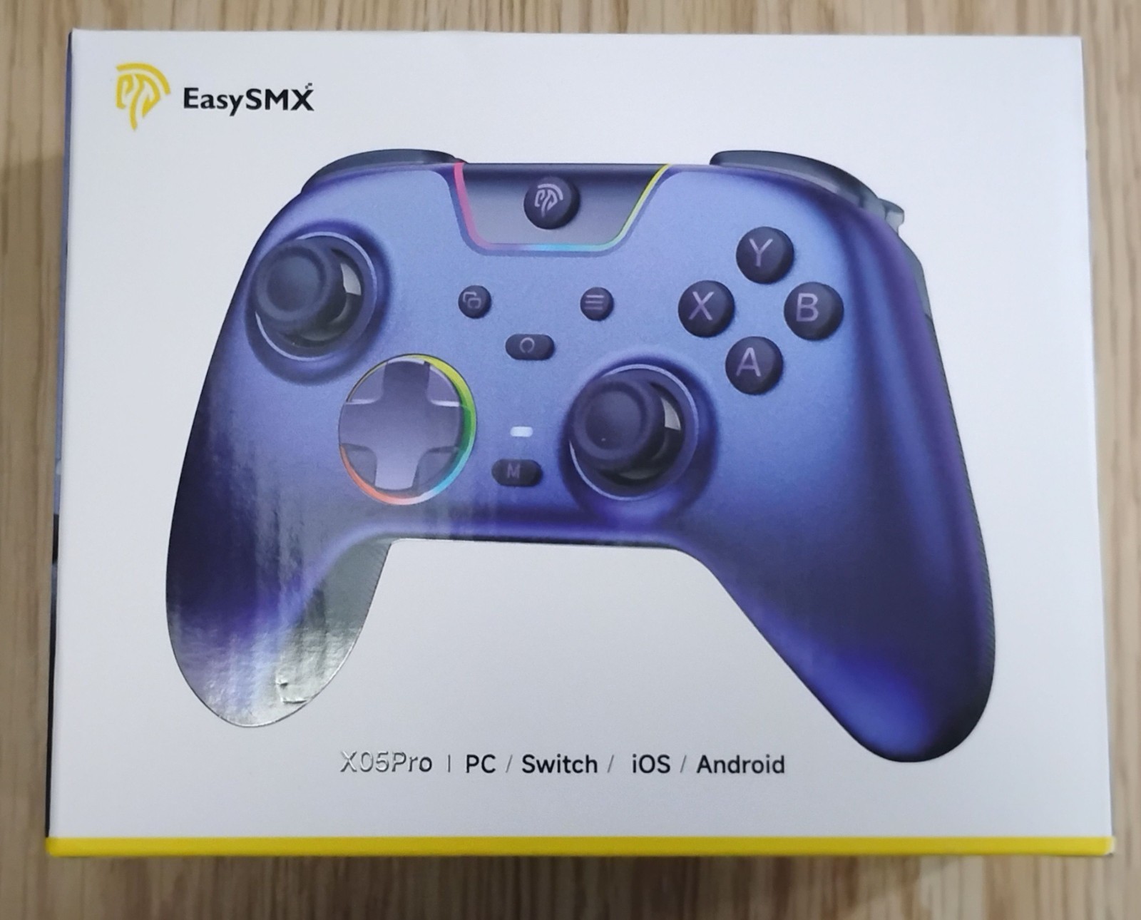 EasySMX X05Pro Wireless Gaming Controller for PC, Switch 1/2, Android – Purple