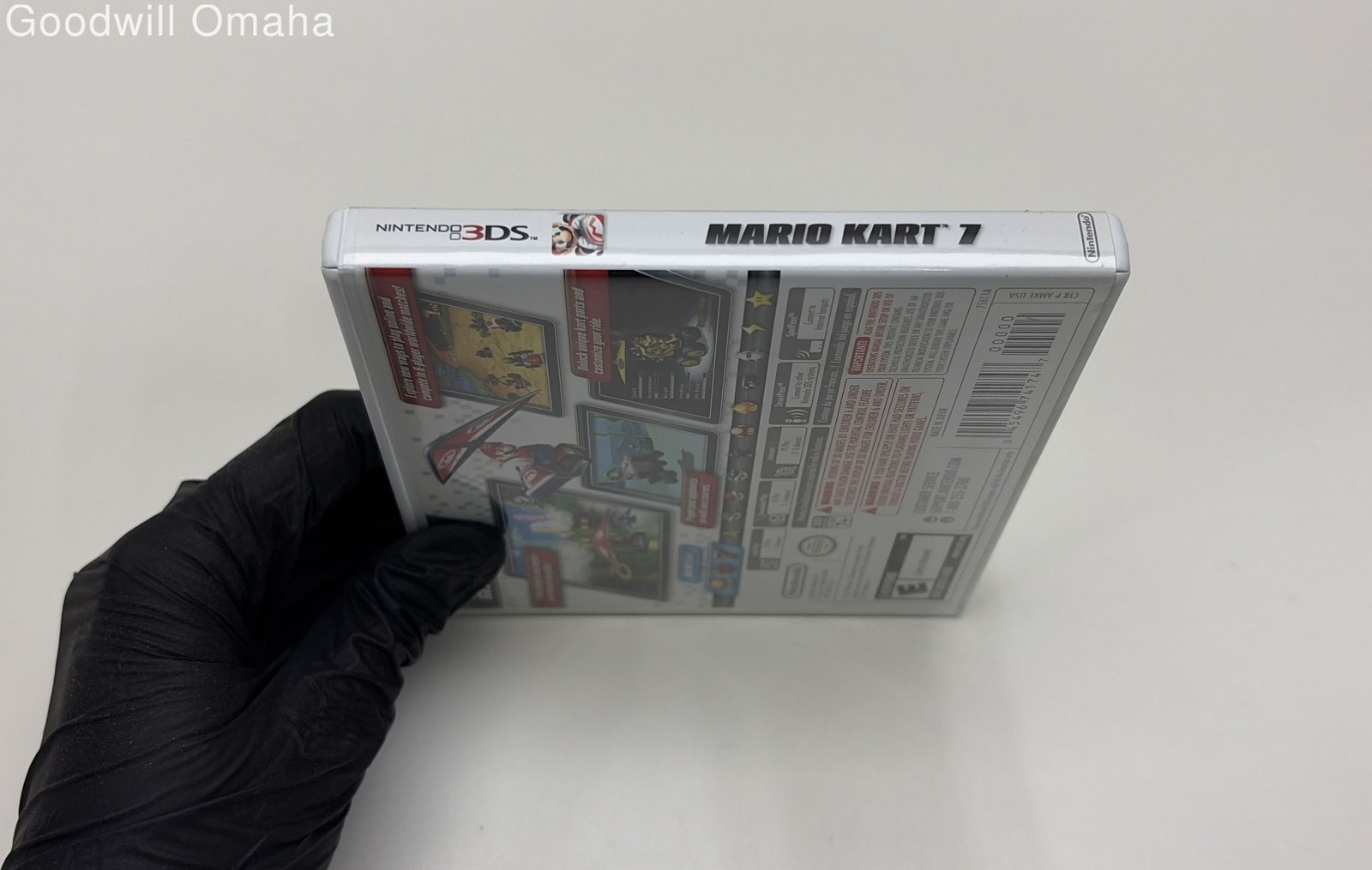Nintendo 3DS – Mario Kart 7 + Case , Manual & Inserts – Boot Tested