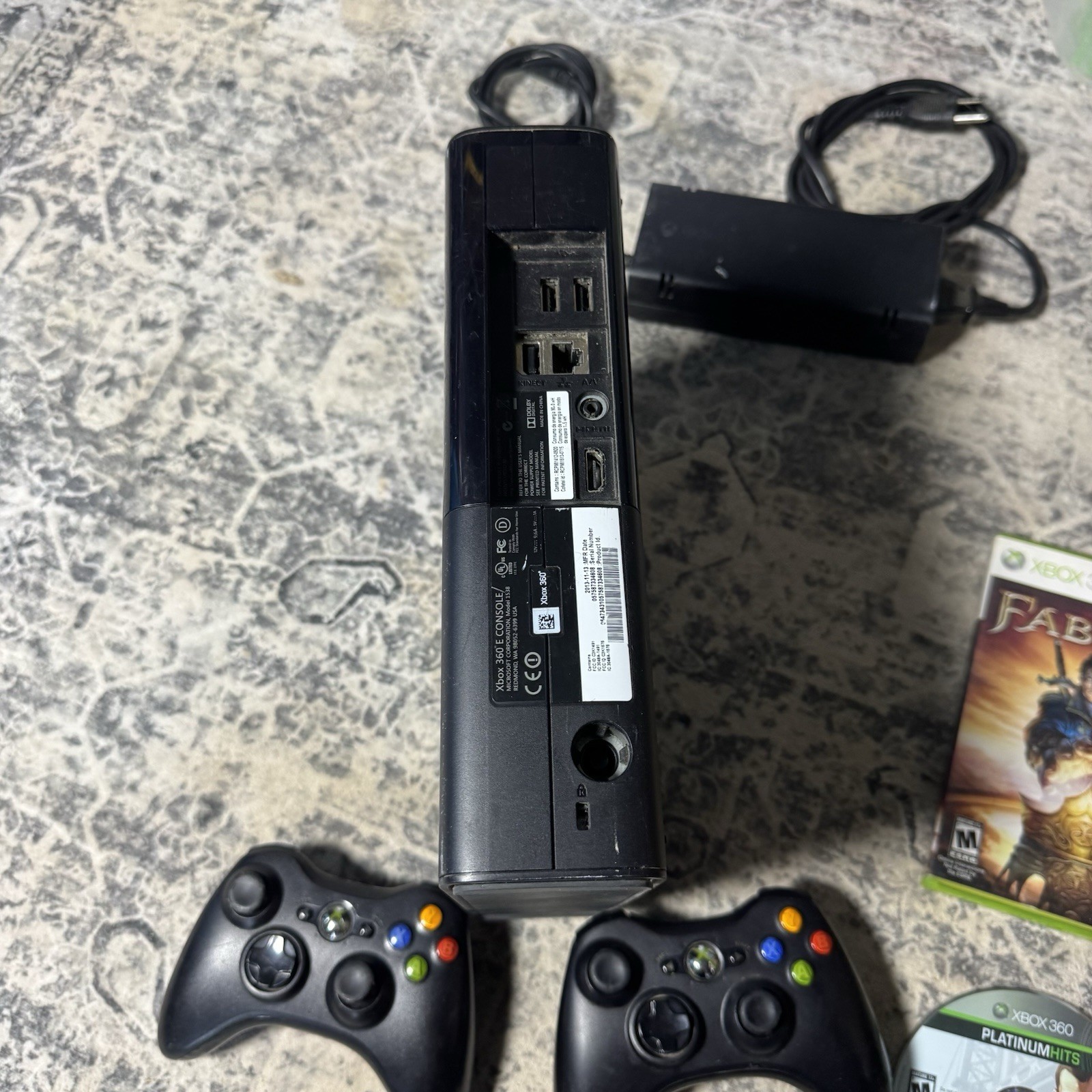 Xbox 360 E Series 4GB Console Bundle w/ Games READ DESC